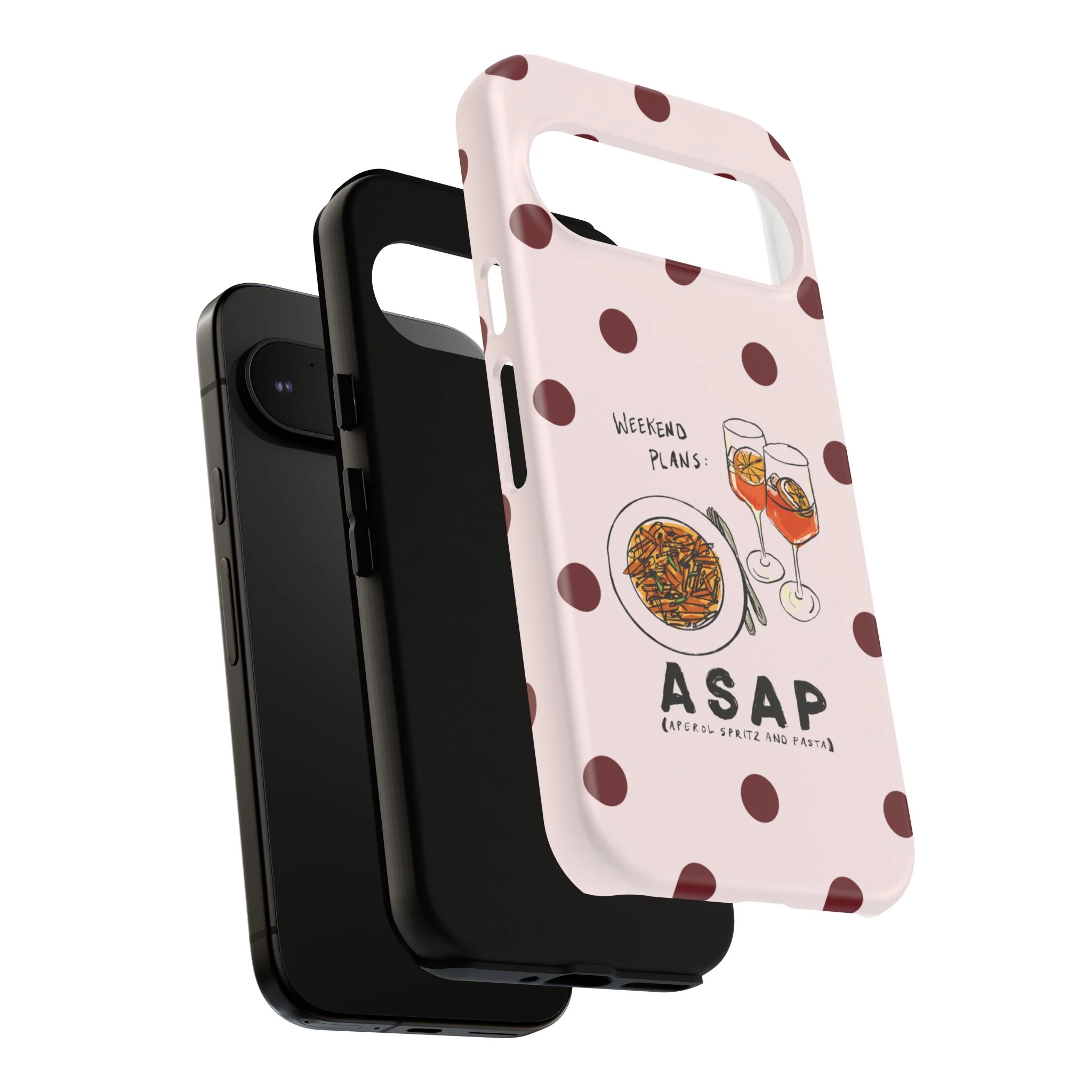 "Weekend Plans: ASAP" iPhone Case - Image 228