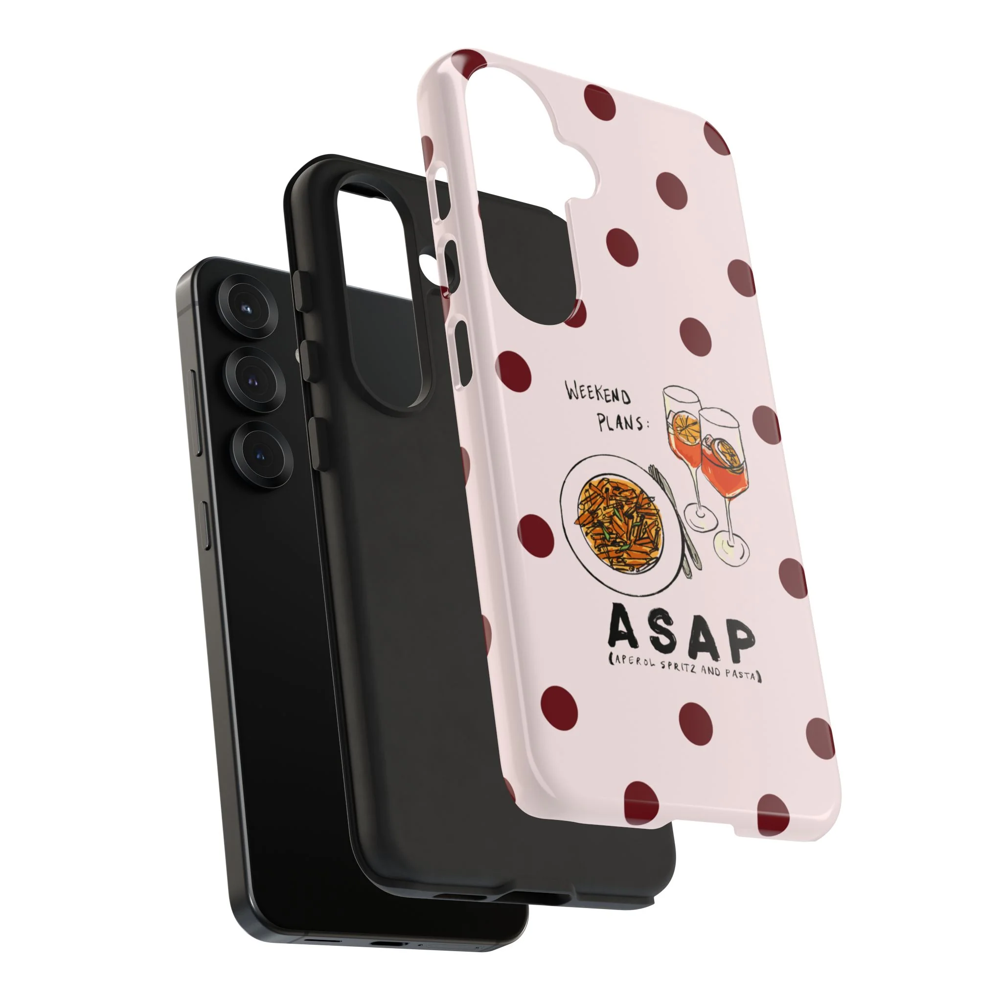 "Weekend Plans: ASAP" iPhone Case - Image 235