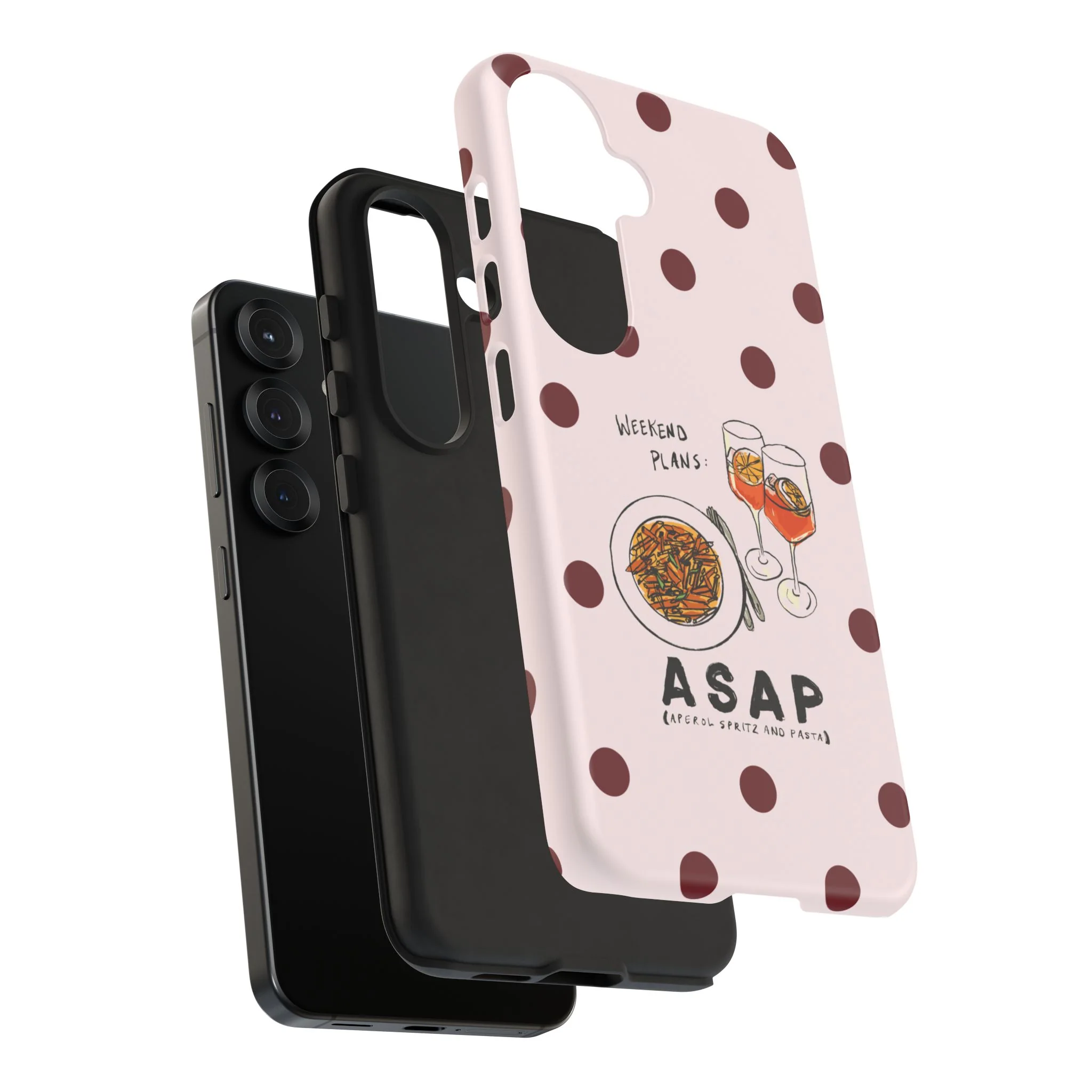 "Weekend Plans: ASAP" iPhone Case - Image 238