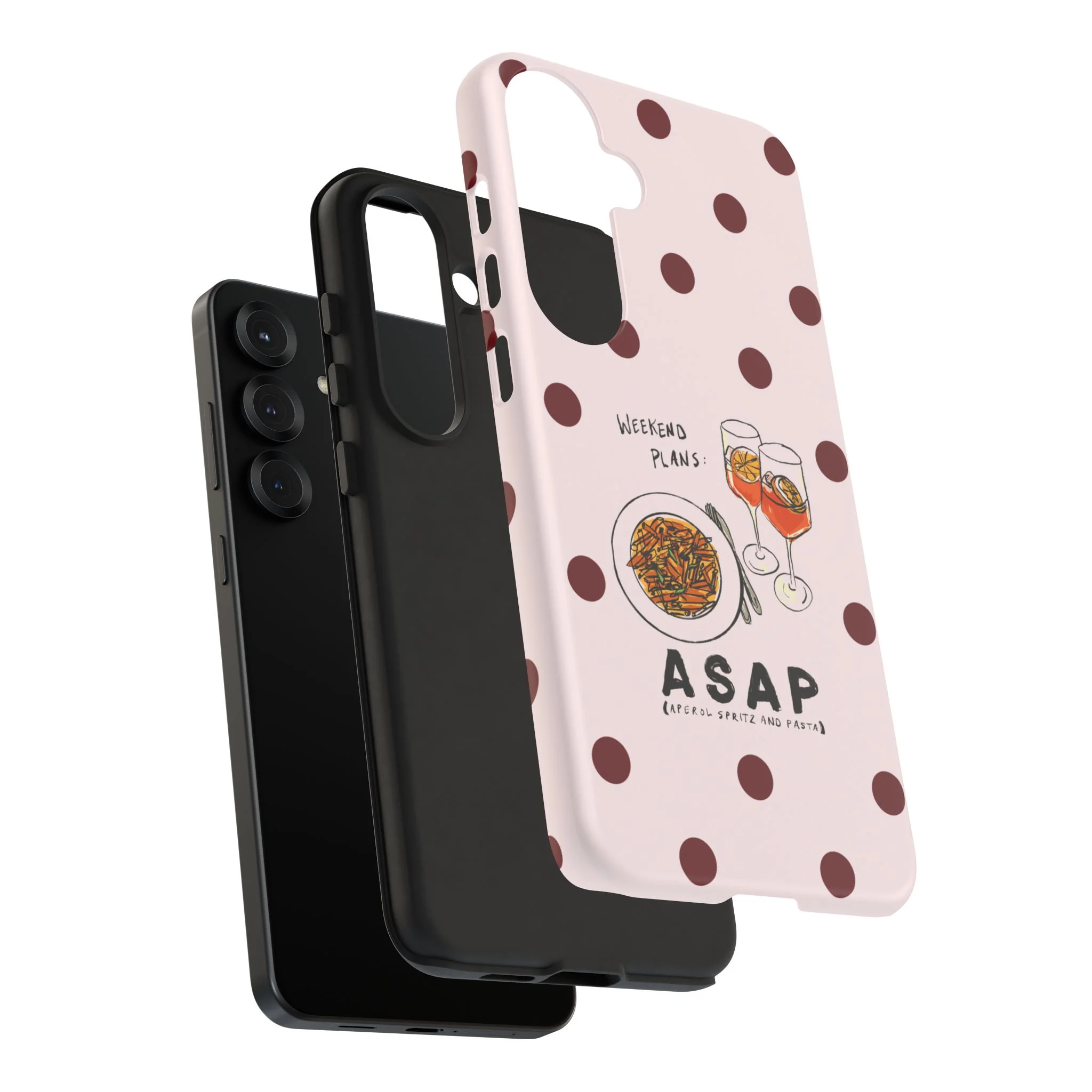 "Weekend Plans: ASAP" iPhone Case - Image 244