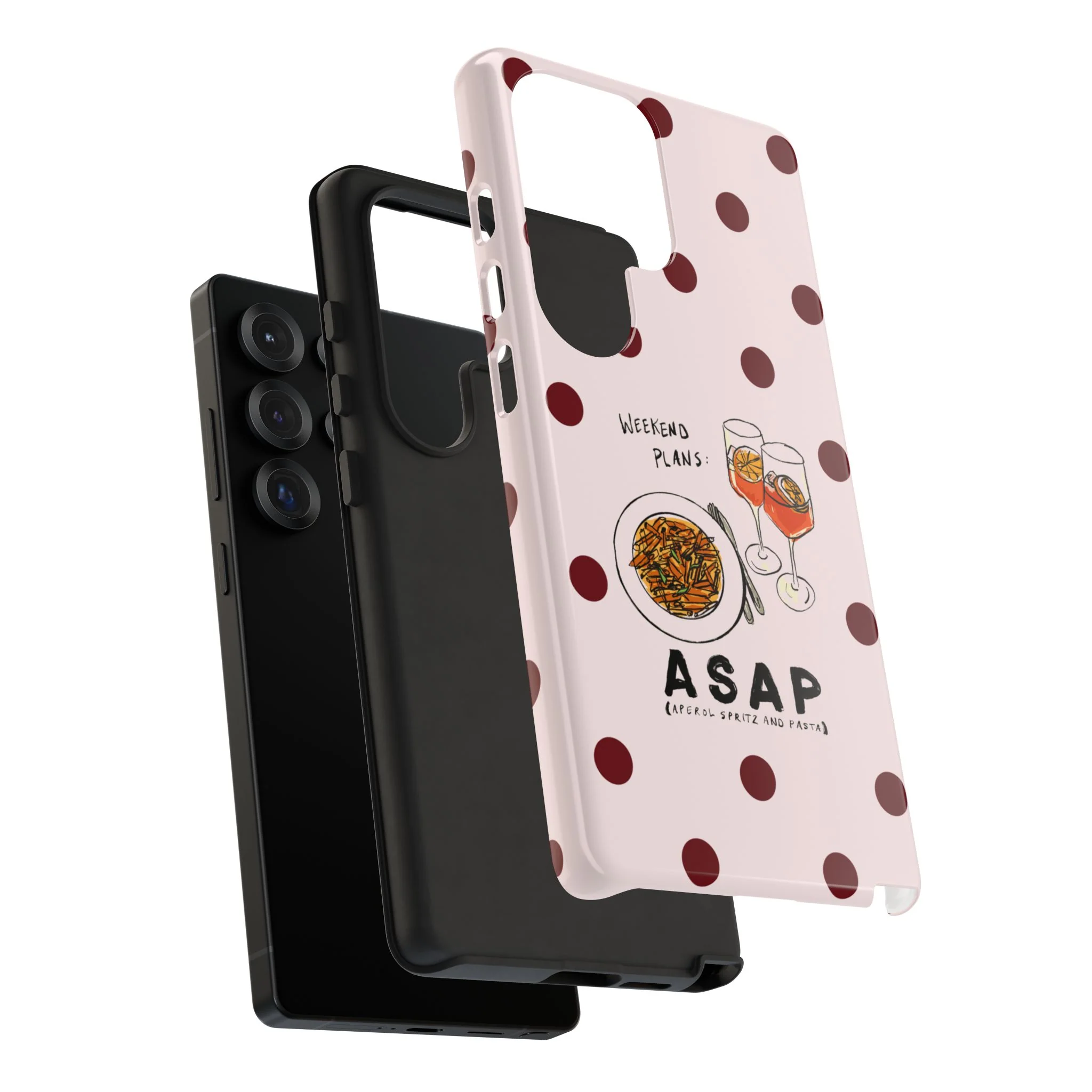"Weekend Plans: ASAP" iPhone Case - Image 247