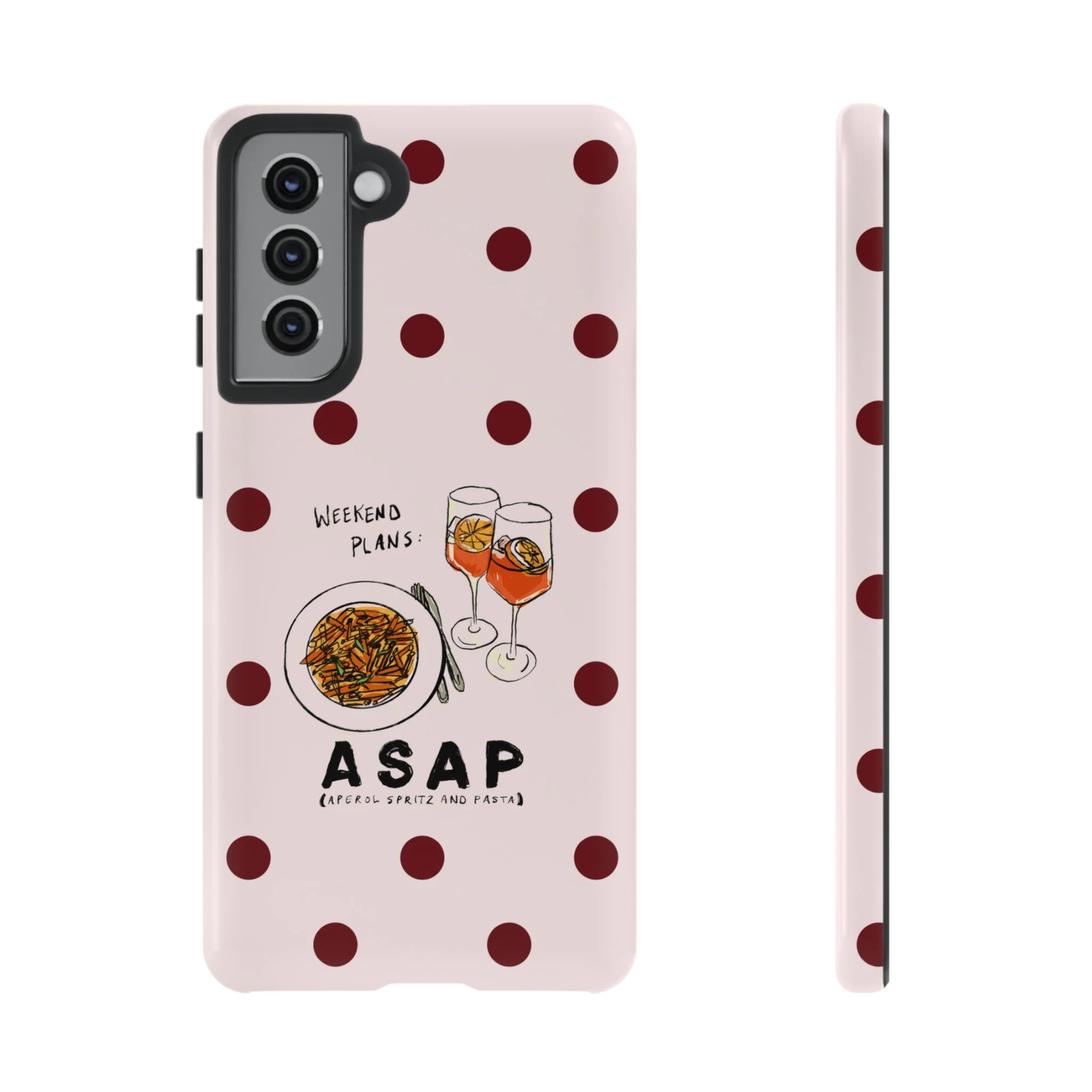 "Weekend Plans: ASAP" iPhone Case - Image 25