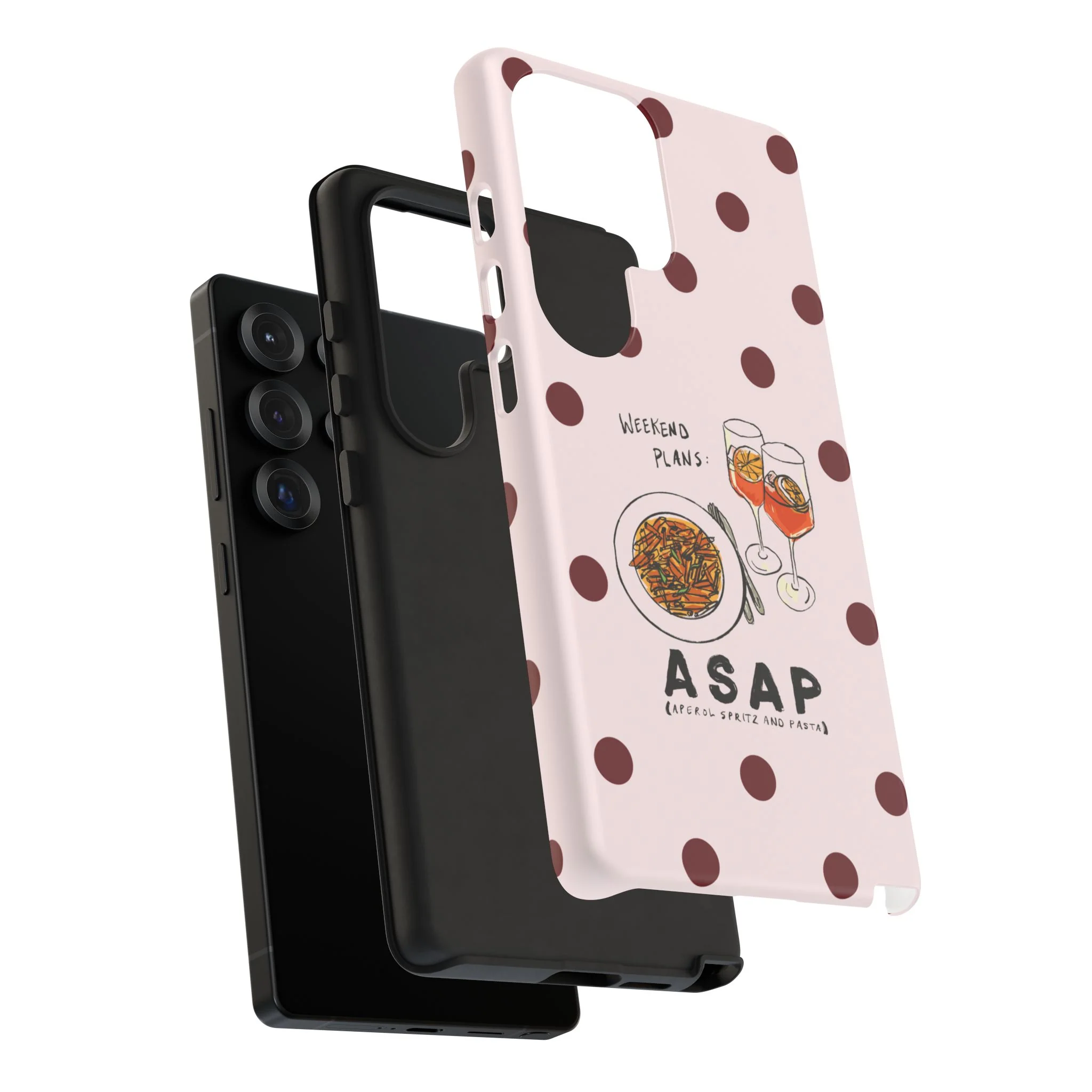 "Weekend Plans: ASAP" iPhone Case - Image 250