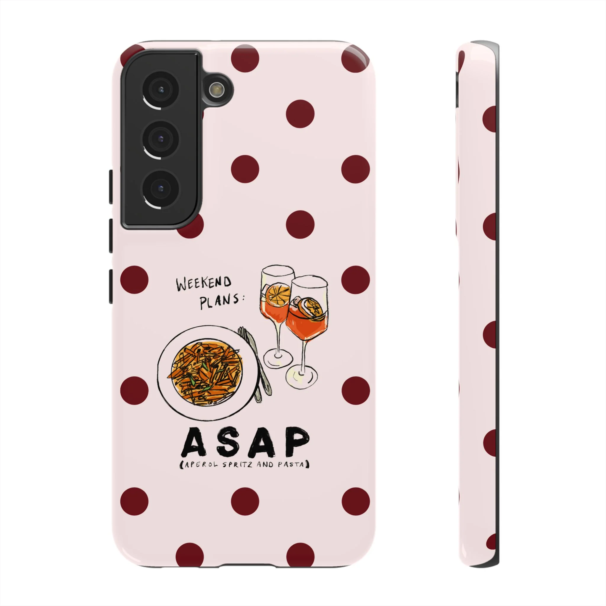 "Weekend Plans: ASAP" iPhone Case - Image 27