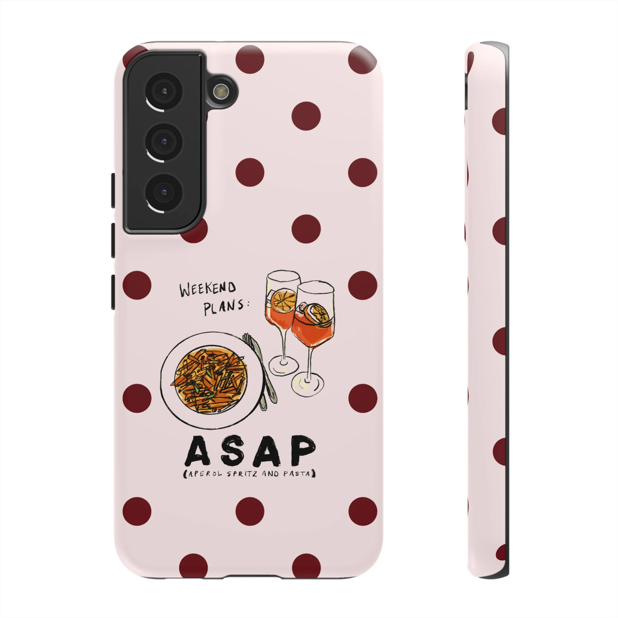 "Weekend Plans: ASAP" iPhone Case - Image 28