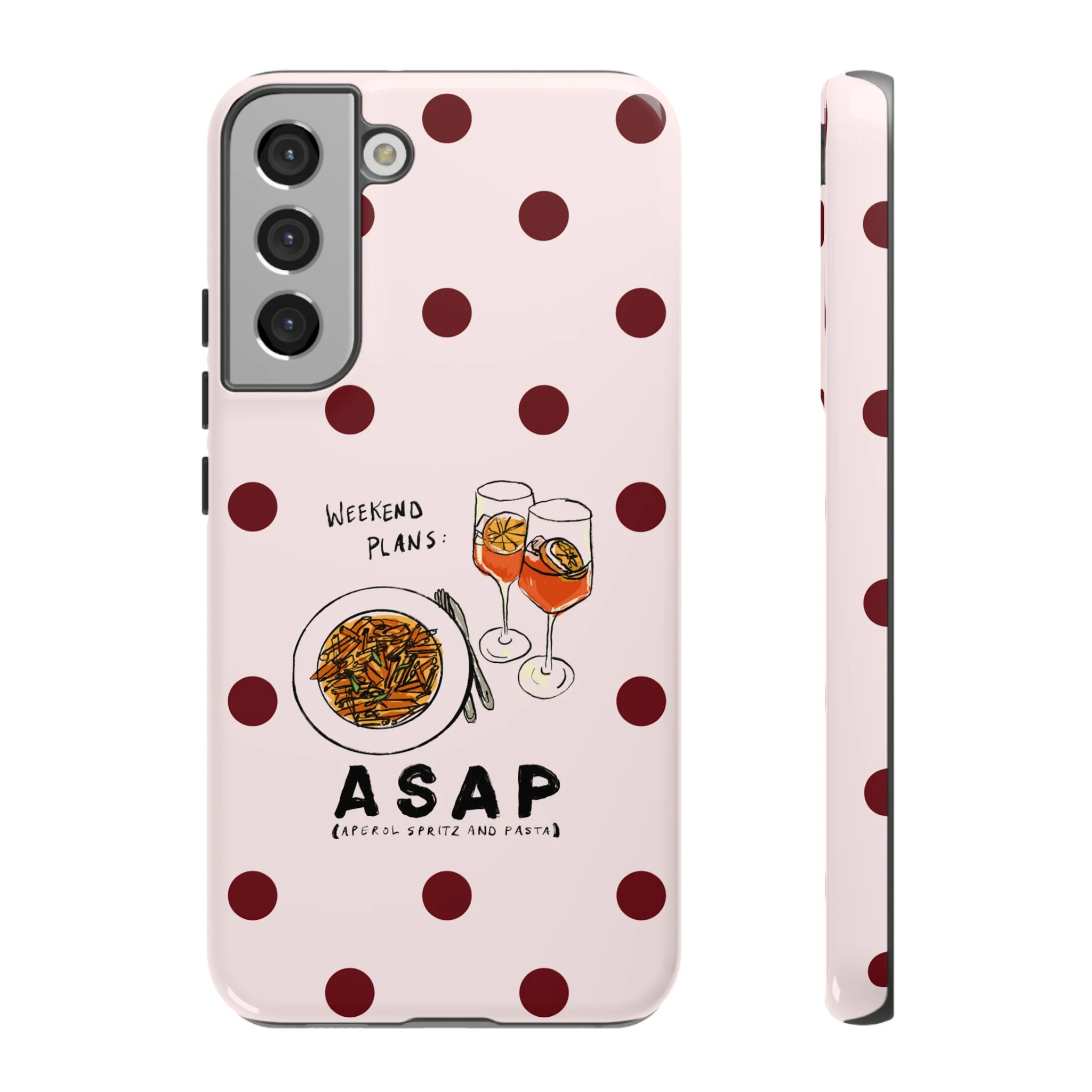 "Weekend Plans: ASAP" iPhone Case - Image 29