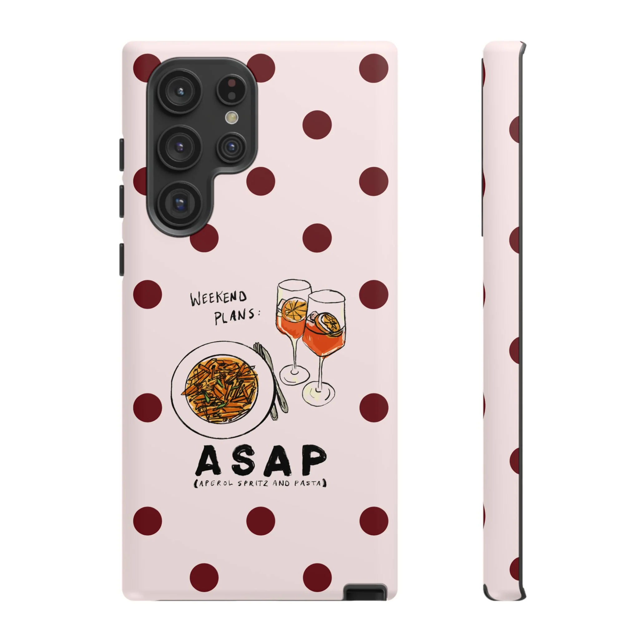 "Weekend Plans: ASAP" iPhone Case - Image 32