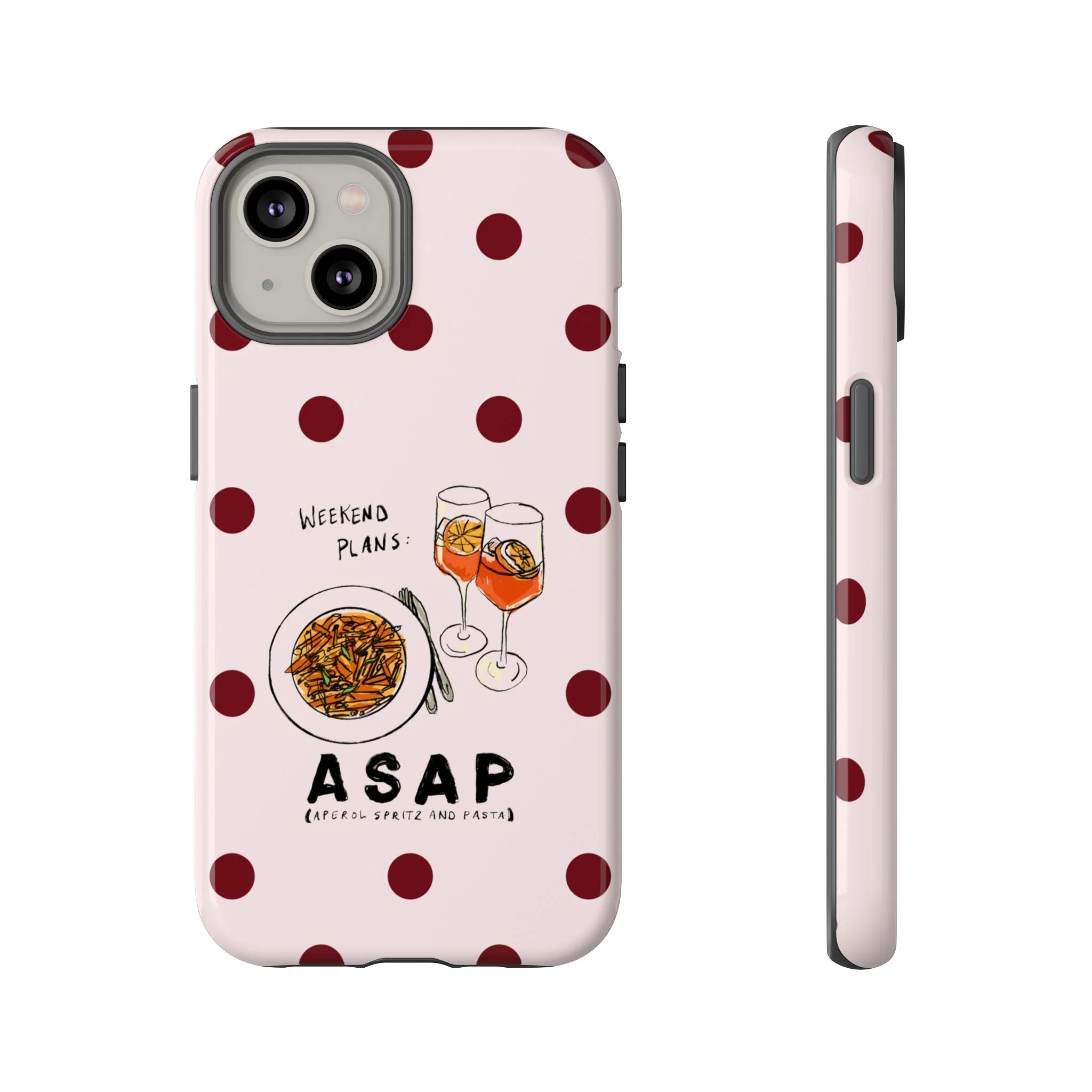 "Weekend Plans: ASAP" iPhone Case - Image 33