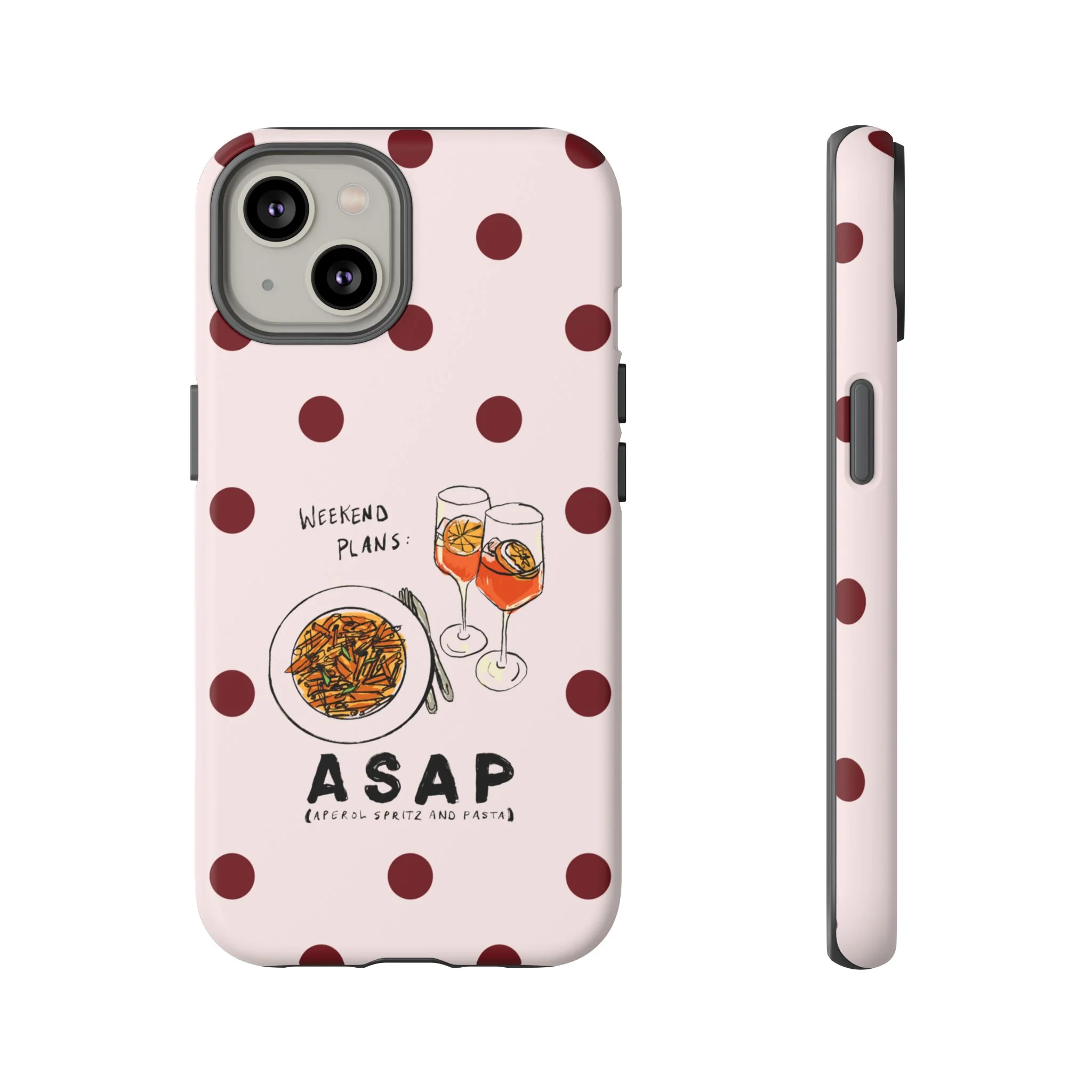"Weekend Plans: ASAP" iPhone Case - Image 34