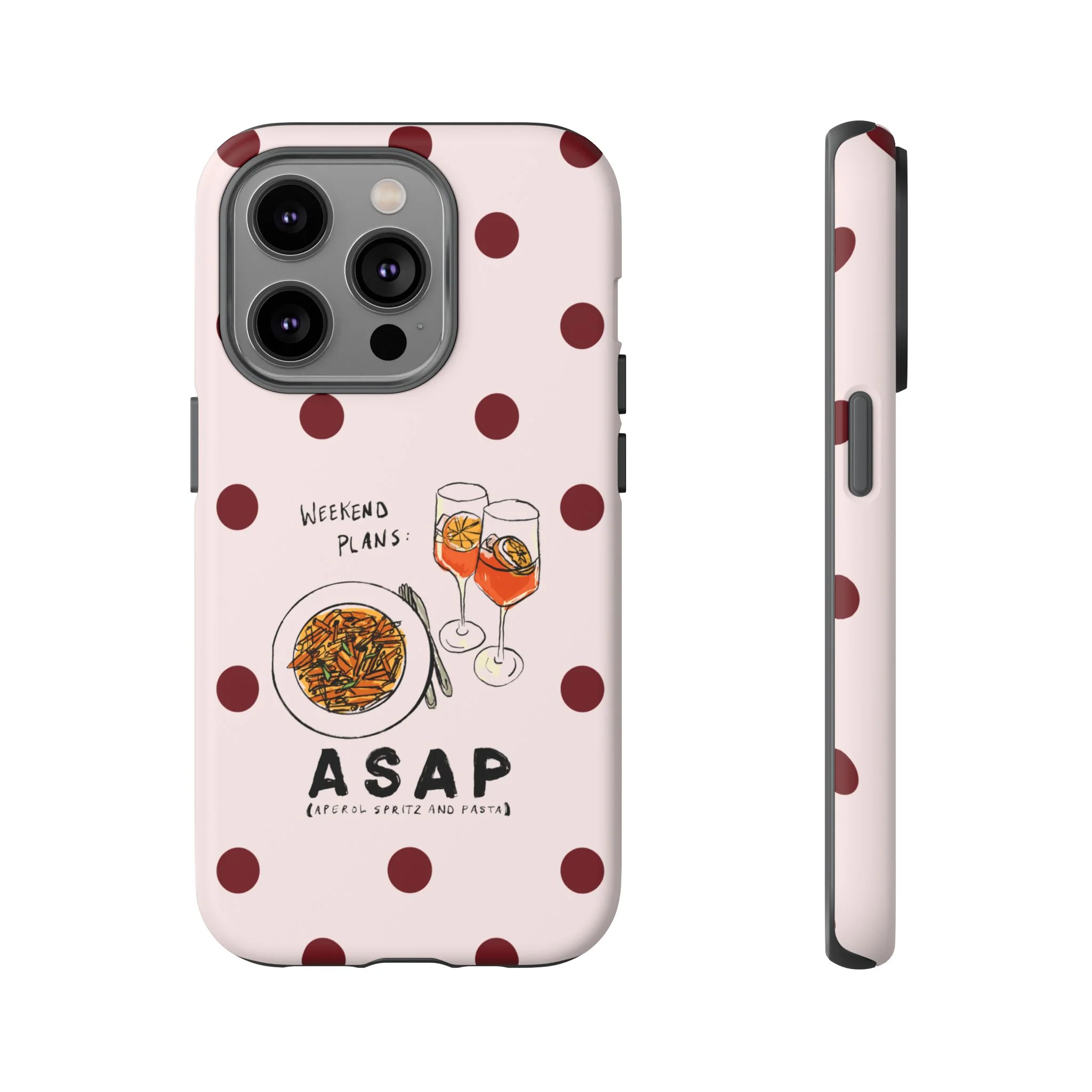 "Weekend Plans: ASAP" iPhone Case - Image 36