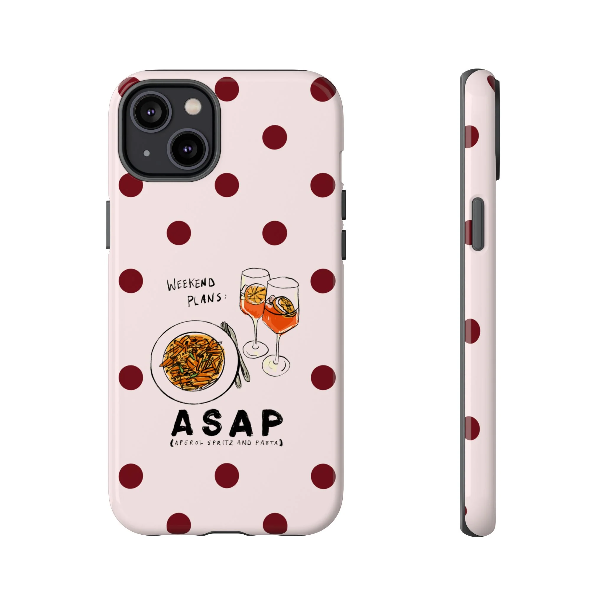 "Weekend Plans: ASAP" iPhone Case - Image 37