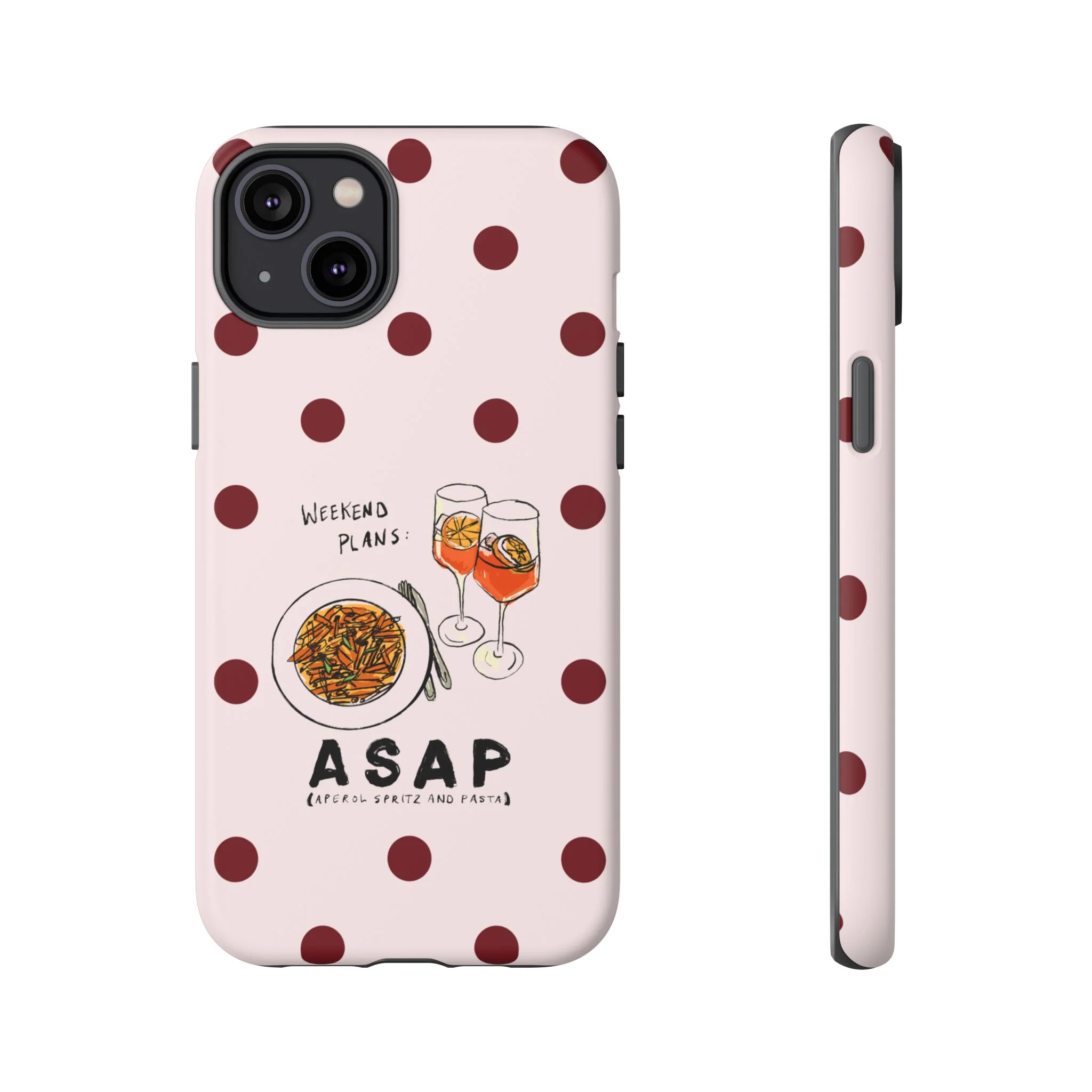 "Weekend Plans: ASAP" iPhone Case - Image 38