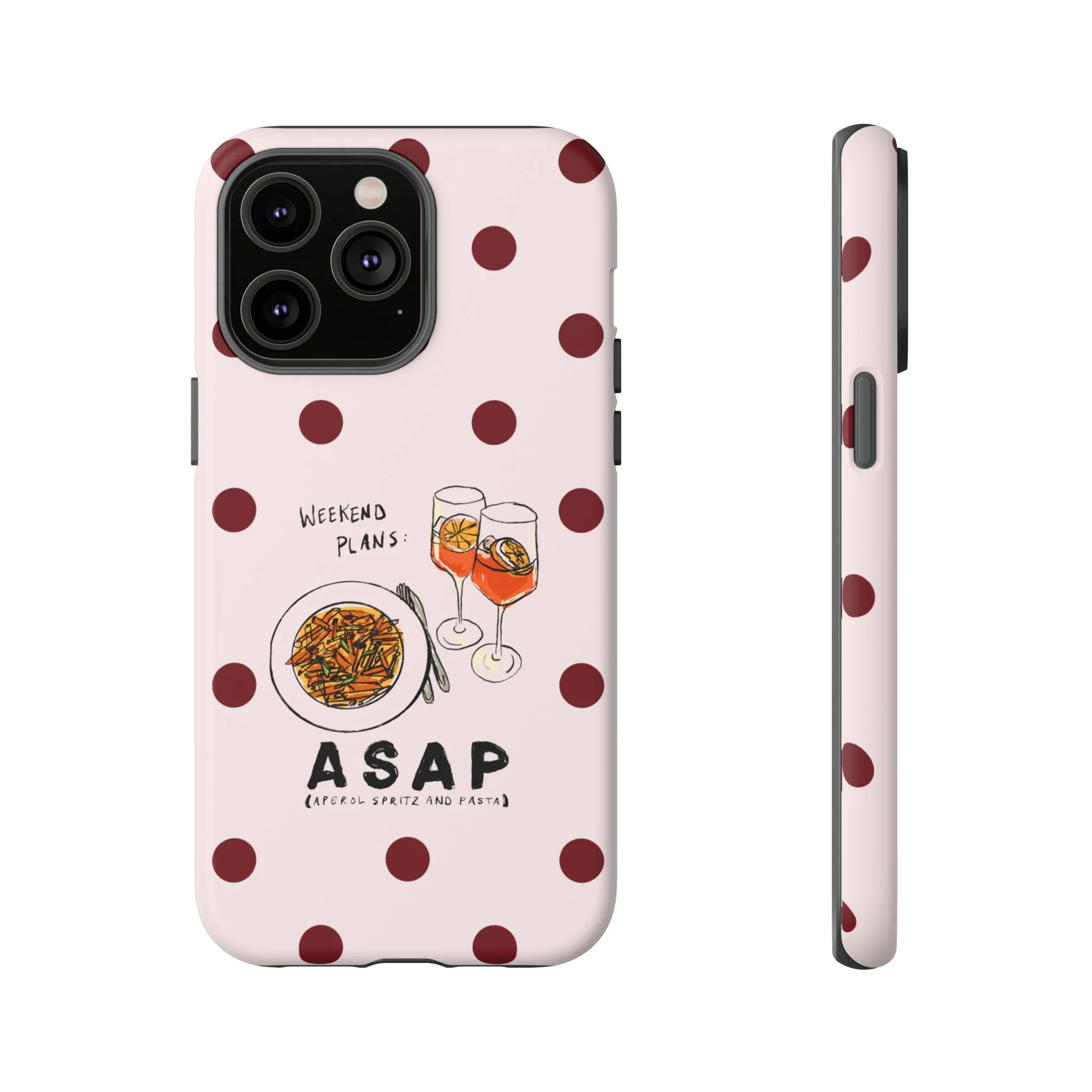 "Weekend Plans: ASAP" iPhone Case - Image 40