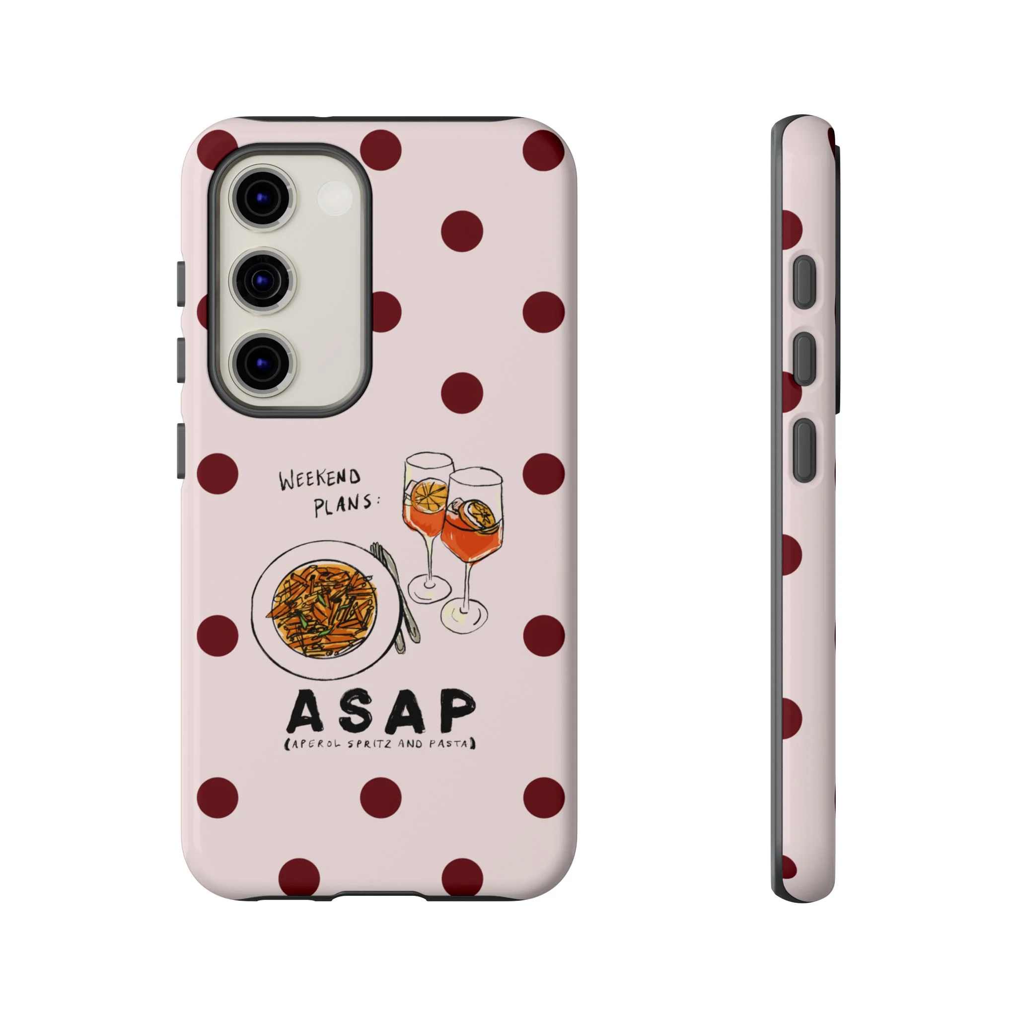 "Weekend Plans: ASAP" iPhone Case - Image 41