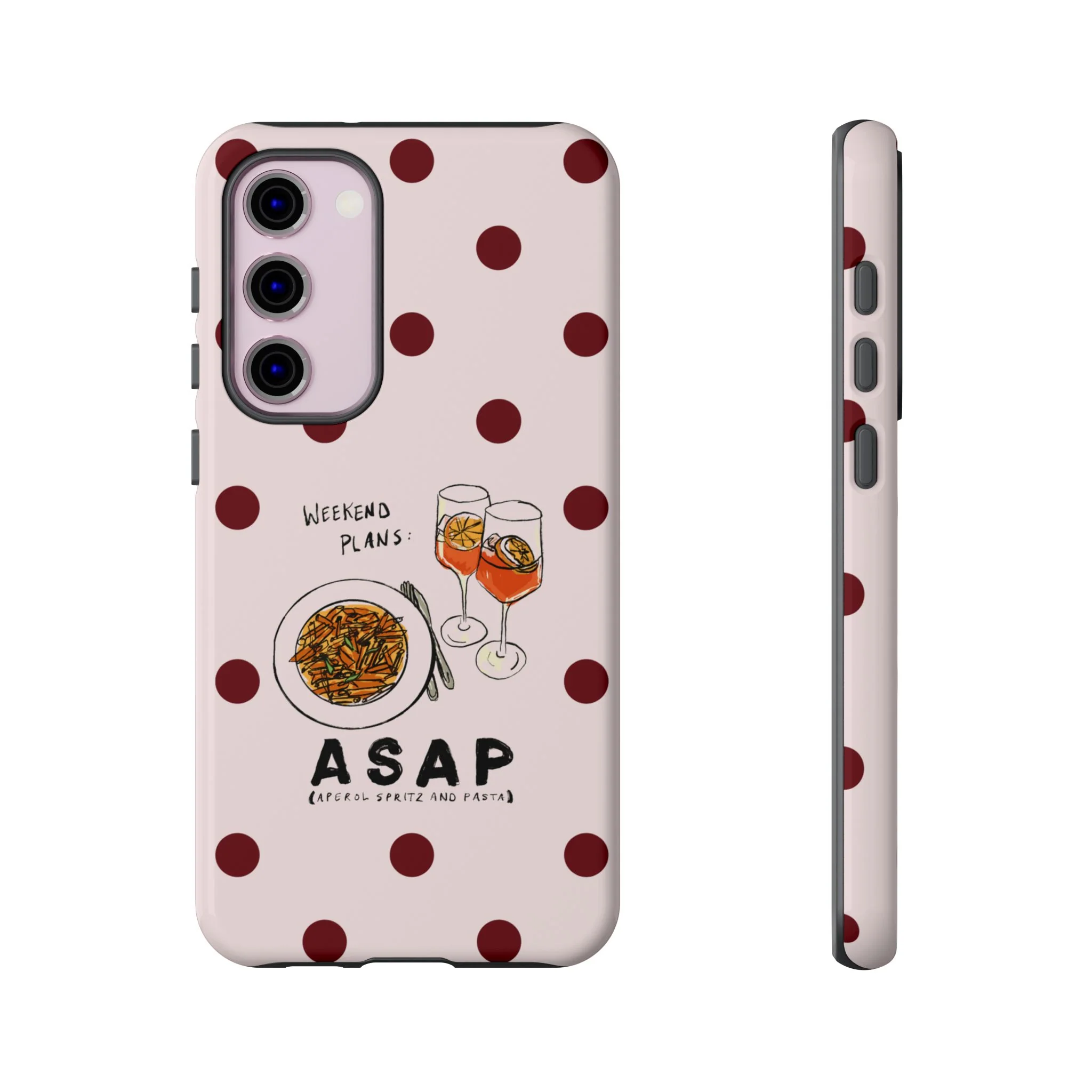 "Weekend Plans: ASAP" iPhone Case - Image 43