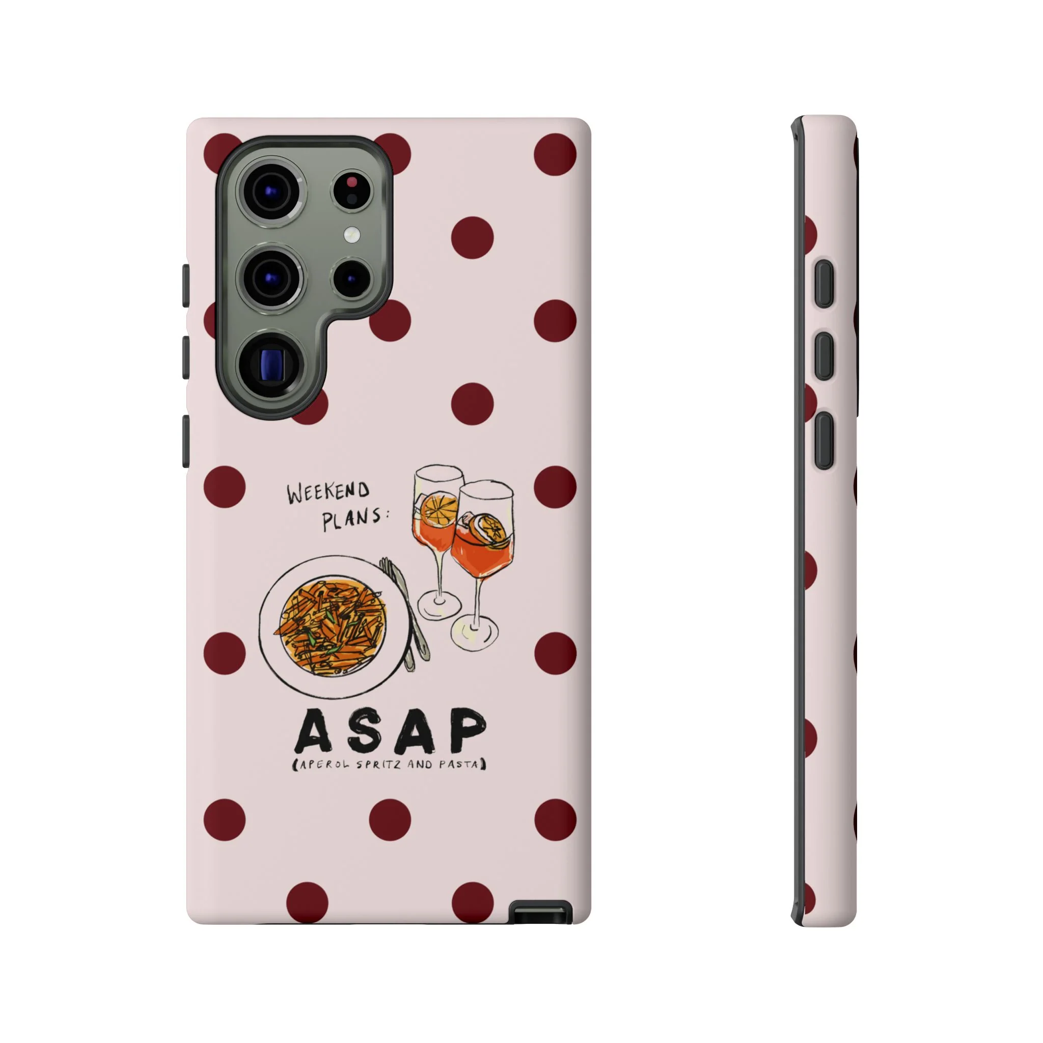 "Weekend Plans: ASAP" iPhone Case - Image 46