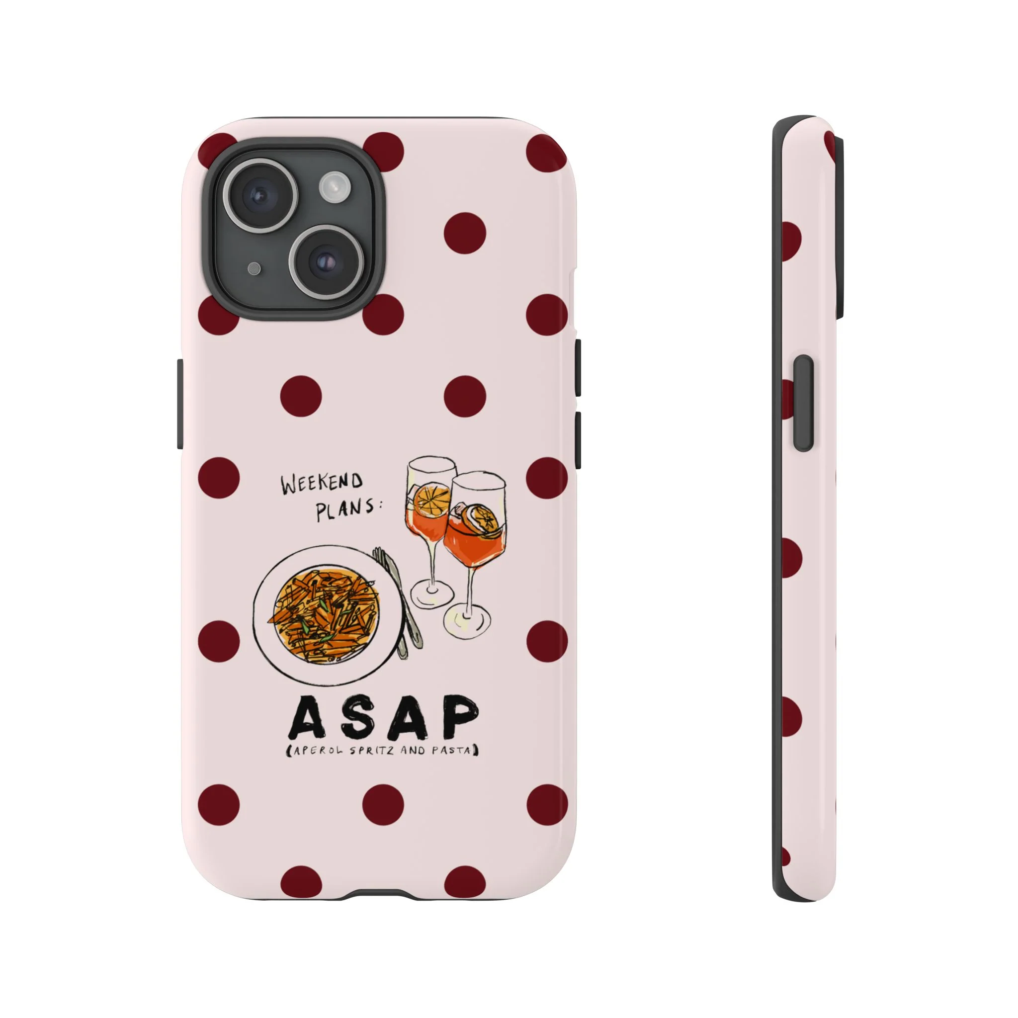 "Weekend Plans: ASAP" iPhone Case - Image 47