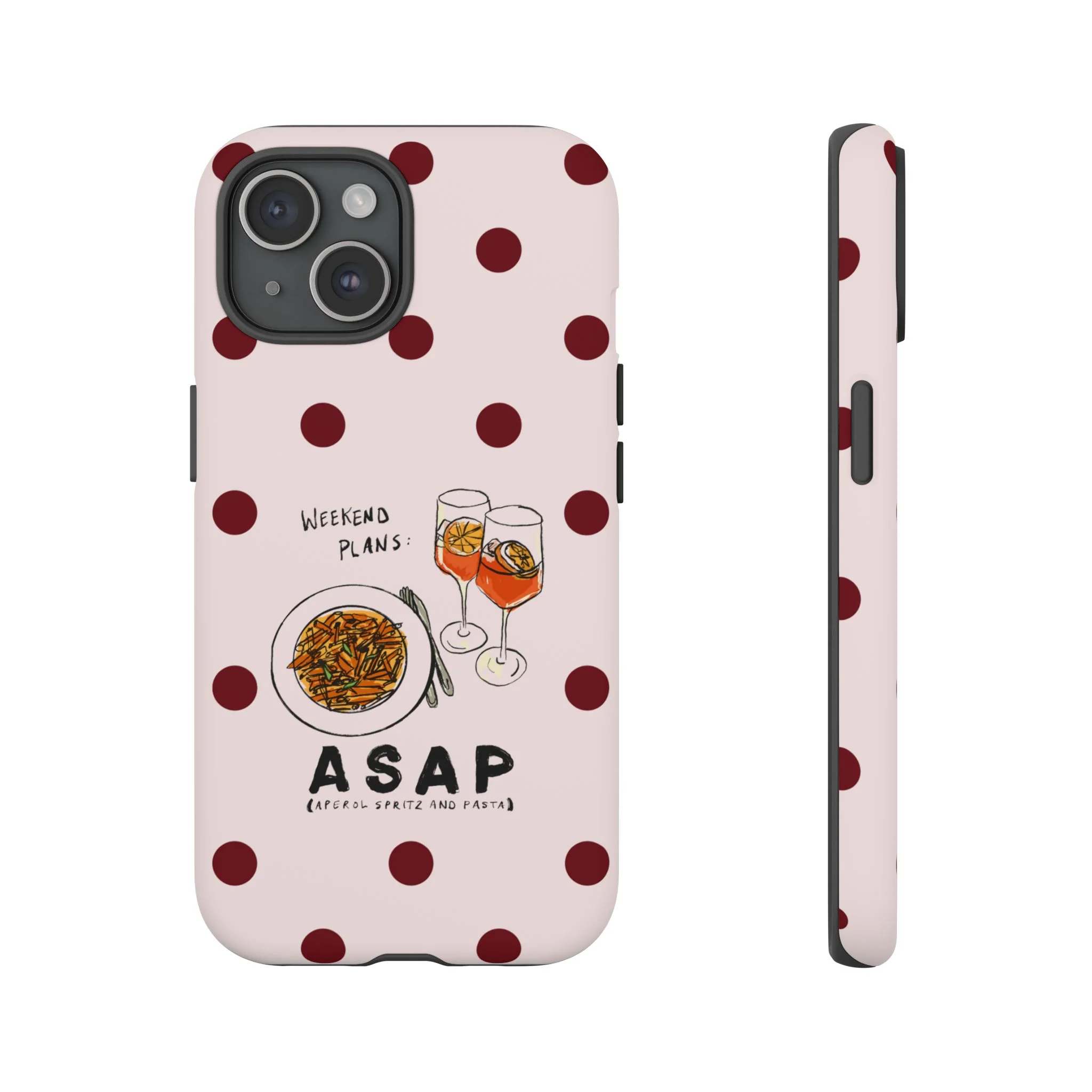 "Weekend Plans: ASAP" iPhone Case - Image 48