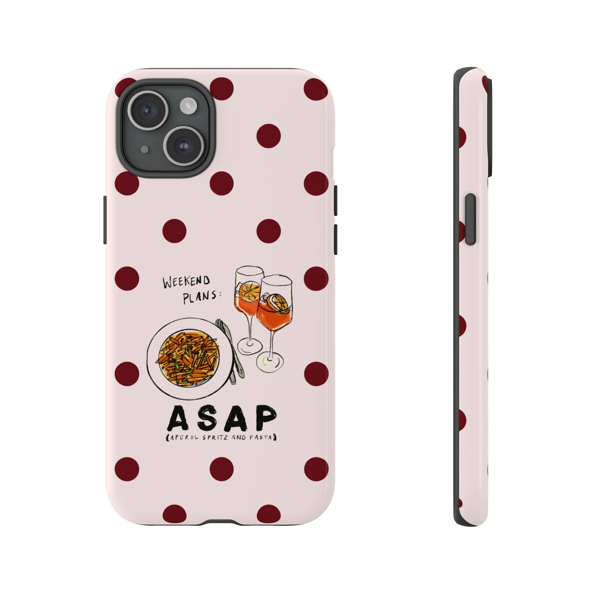 "Weekend Plans: ASAP" iPhone Case - Image 49