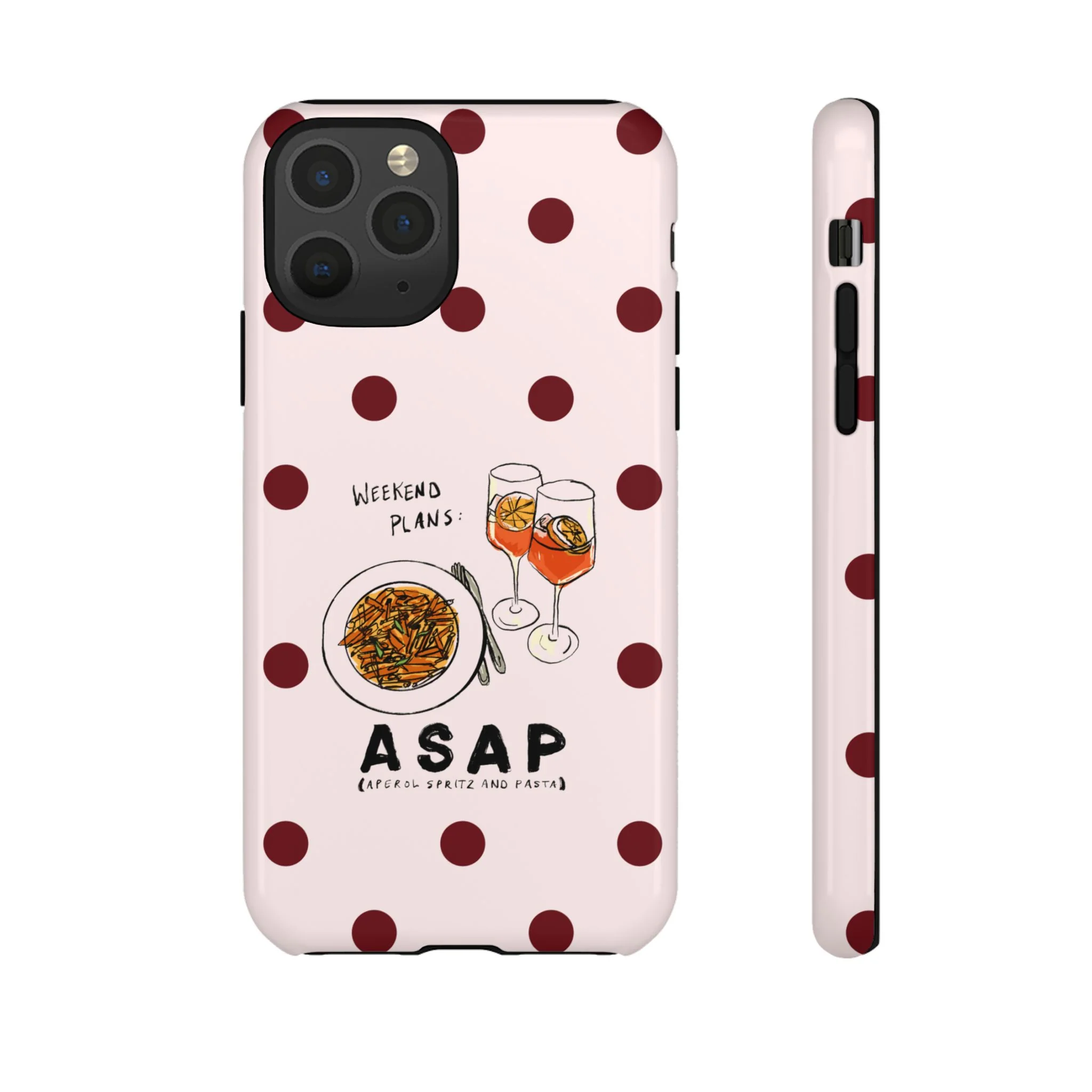 "Weekend Plans: ASAP" iPhone Case - Image 5