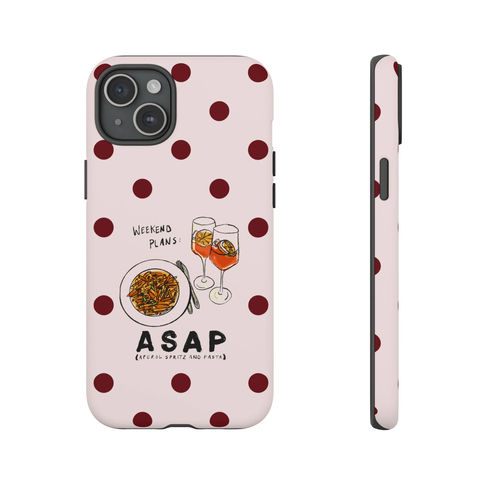 "Weekend Plans: ASAP" iPhone Case - Image 50