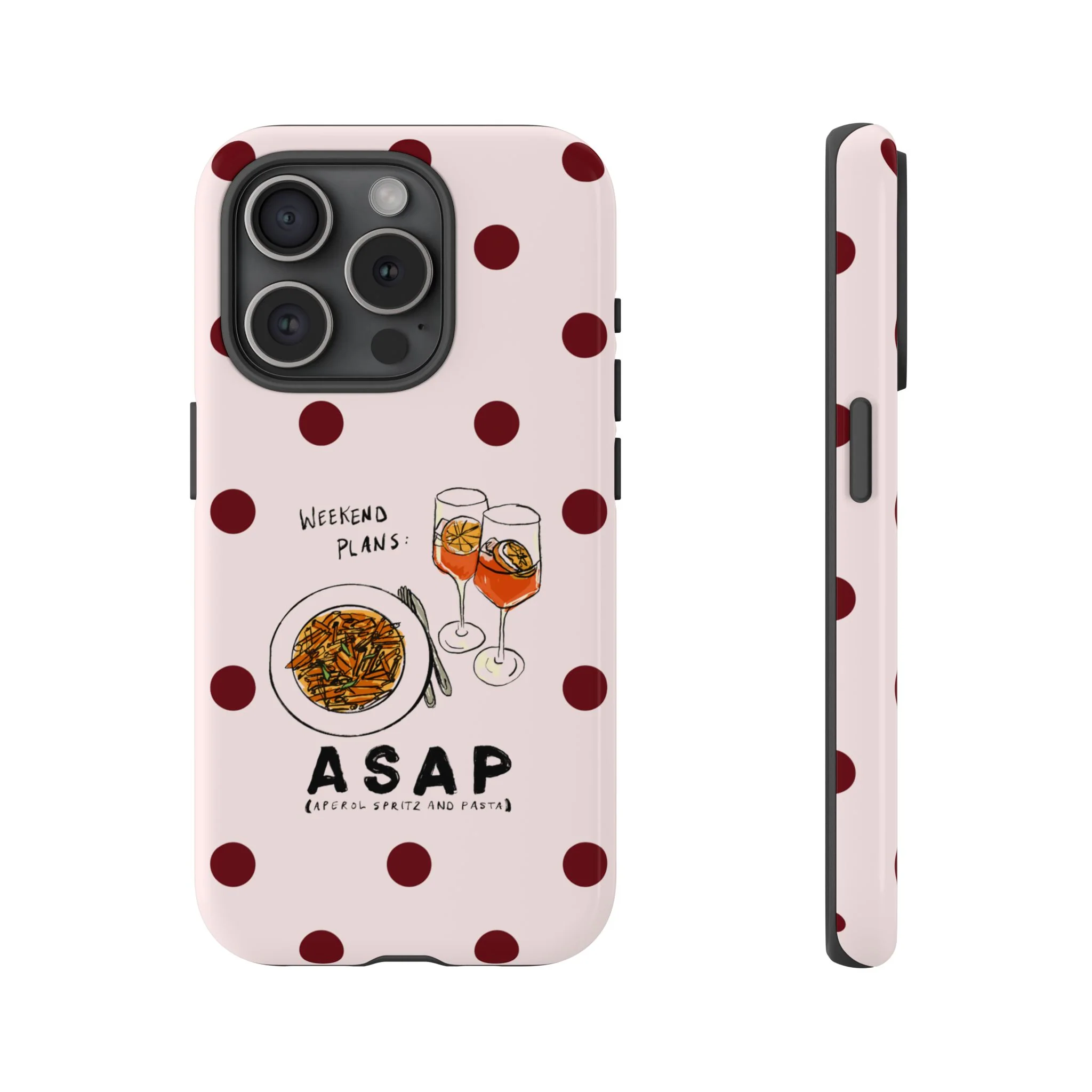 "Weekend Plans: ASAP" iPhone Case - Image 51