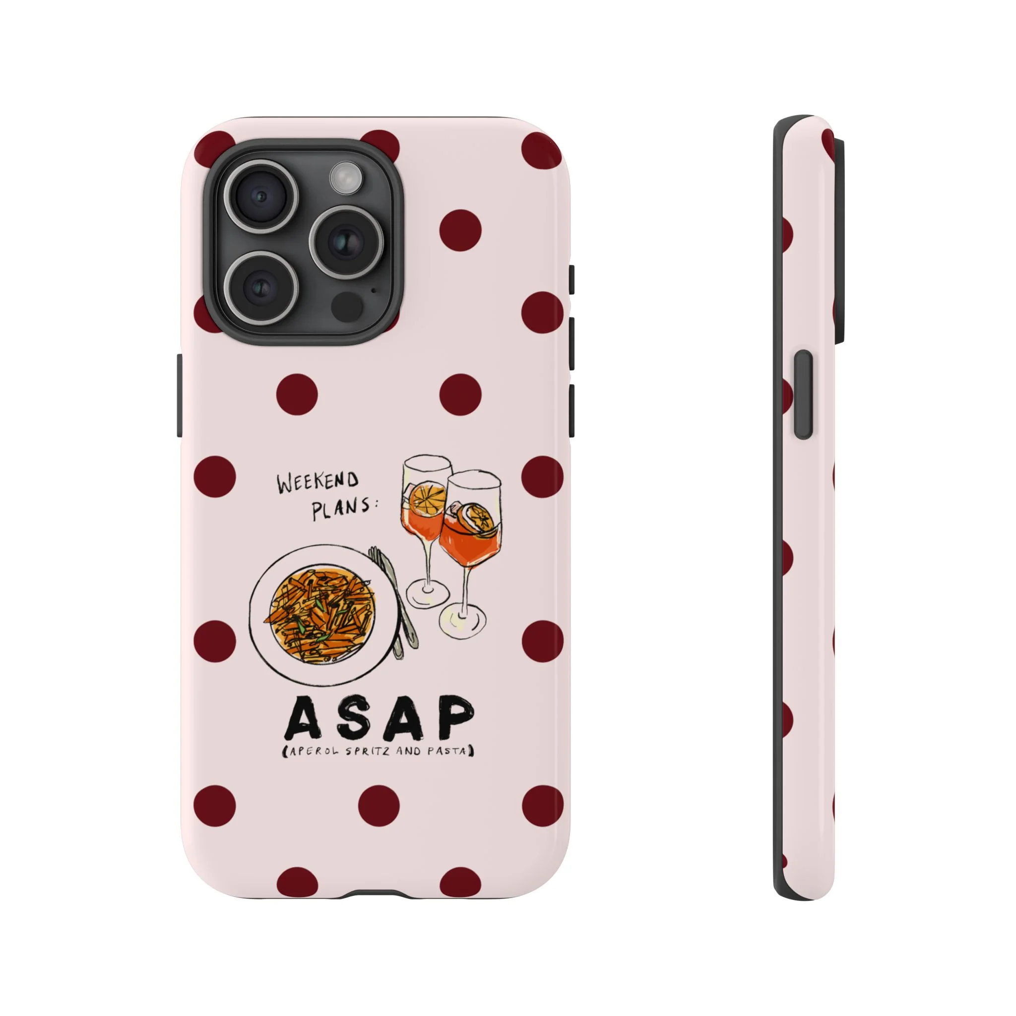 "Weekend Plans: ASAP" iPhone Case - Image 53