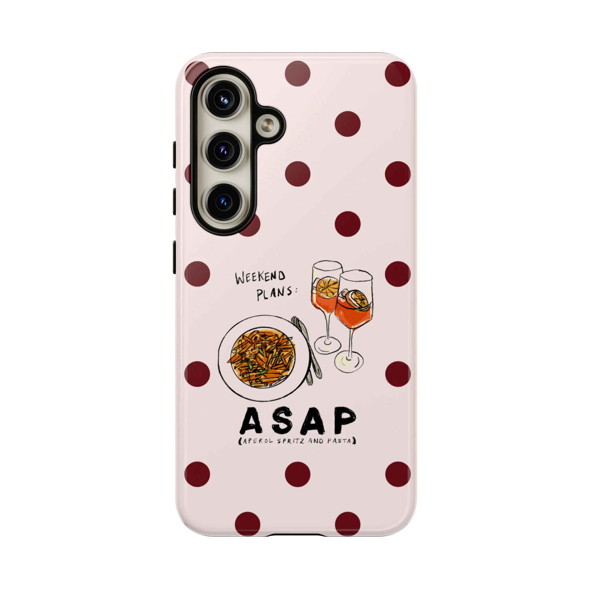 "Weekend Plans: ASAP" iPhone Case - Image 55