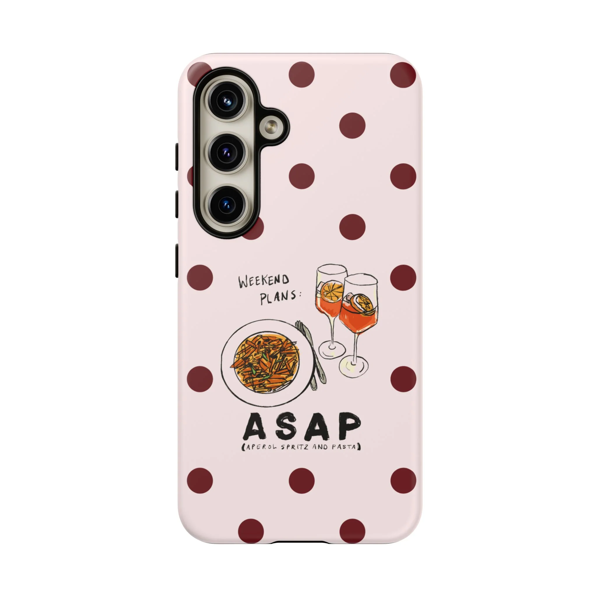 "Weekend Plans: ASAP" iPhone Case - Image 56