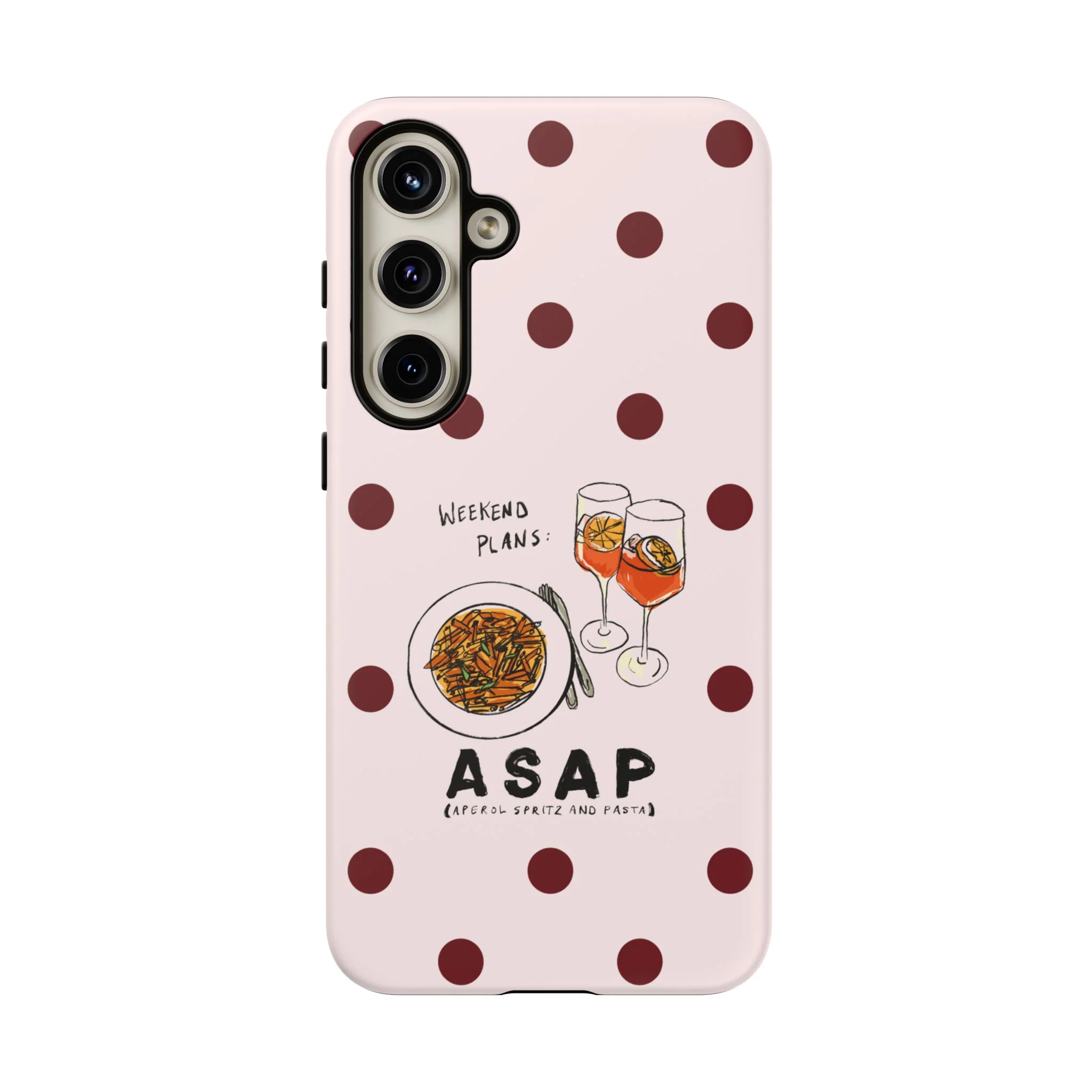"Weekend Plans: ASAP" iPhone Case - Image 58