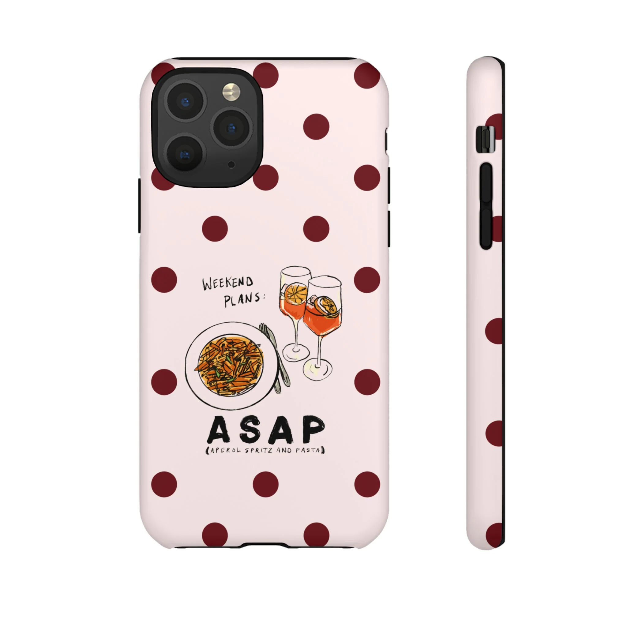 "Weekend Plans: ASAP" iPhone Case - Image 6