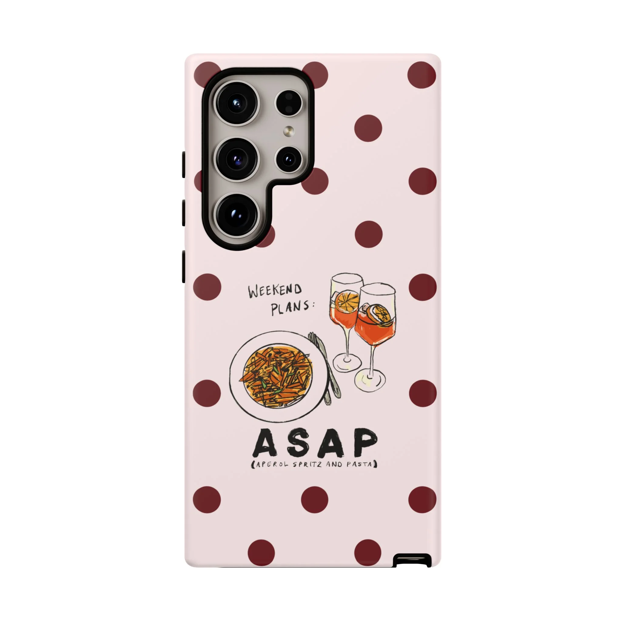 "Weekend Plans: ASAP" iPhone Case - Image 60