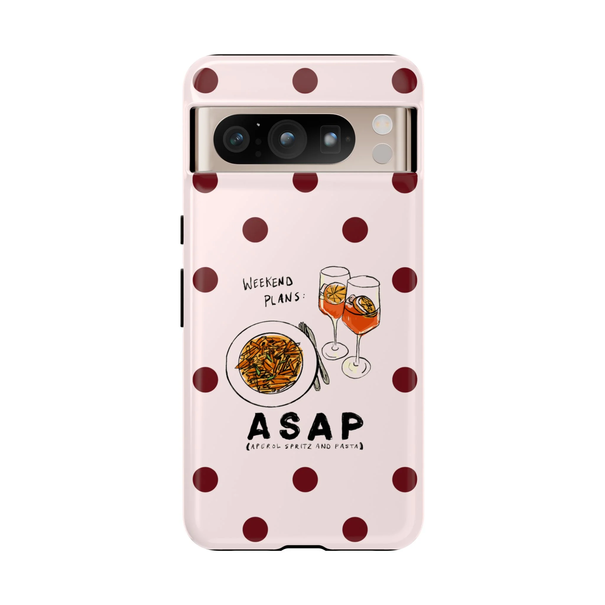 "Weekend Plans: ASAP" iPhone Case - Image 61