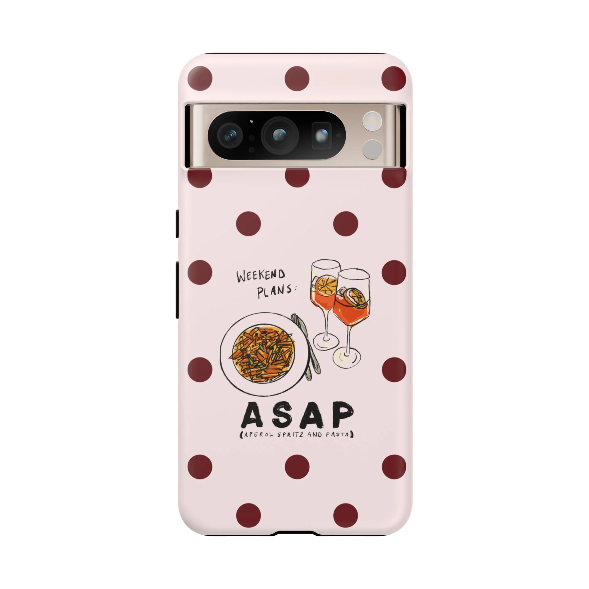 "Weekend Plans: ASAP" iPhone Case - Image 62