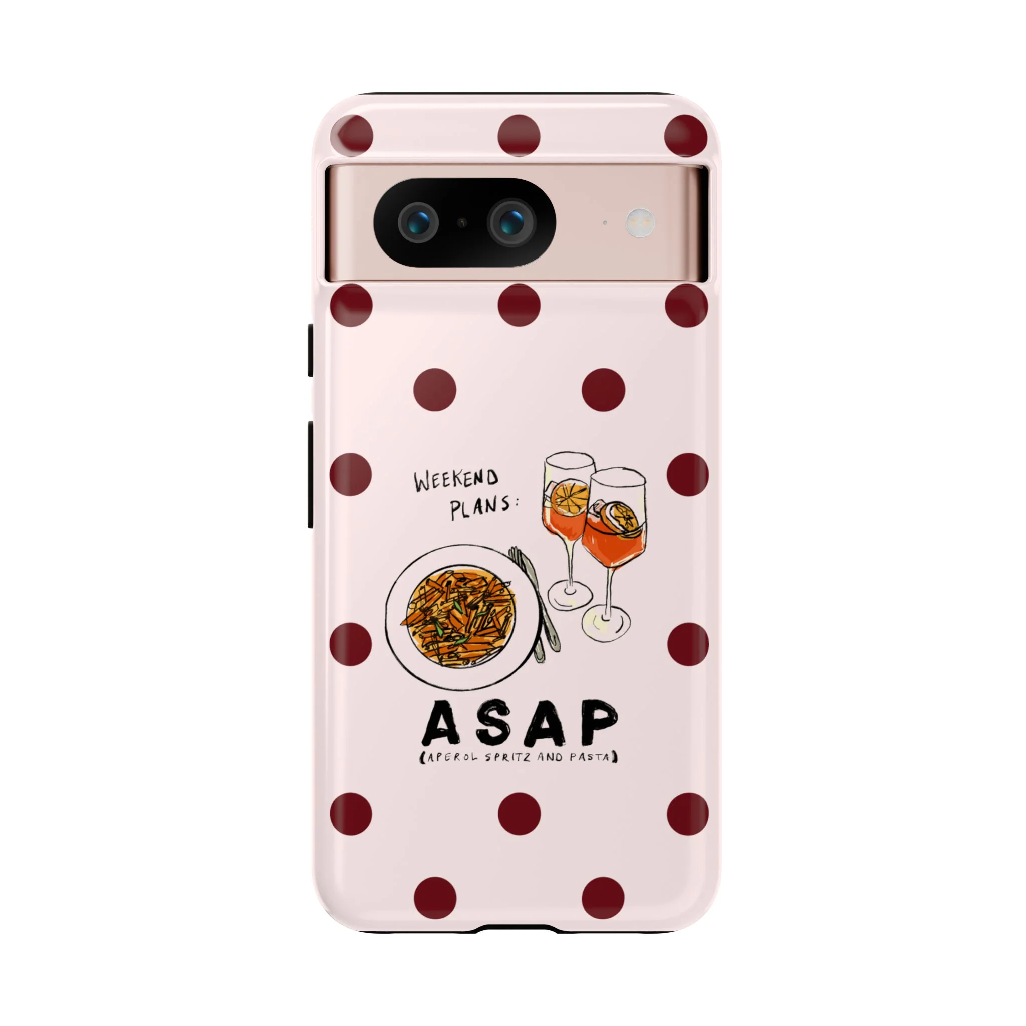 "Weekend Plans: ASAP" iPhone Case - Image 63