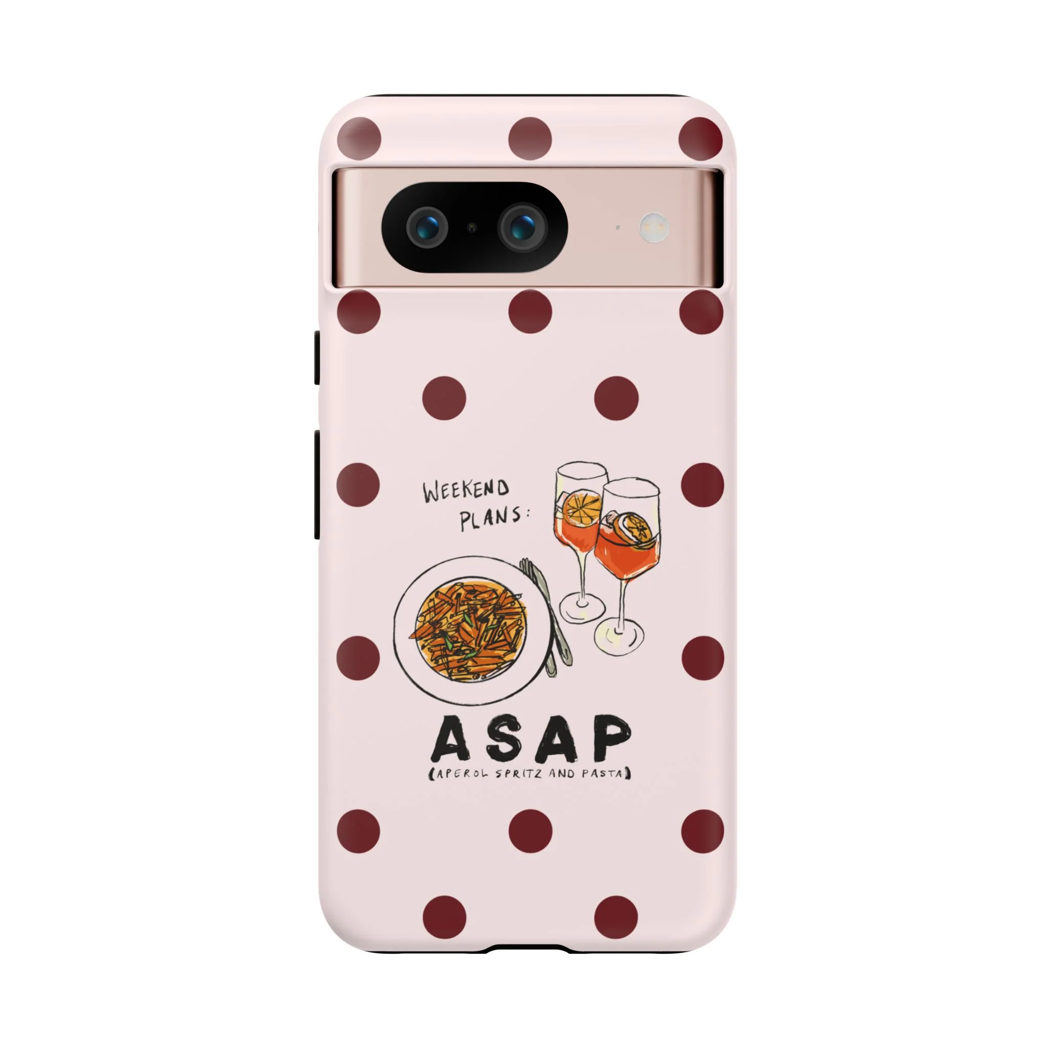 "Weekend Plans: ASAP" iPhone Case - Image 64