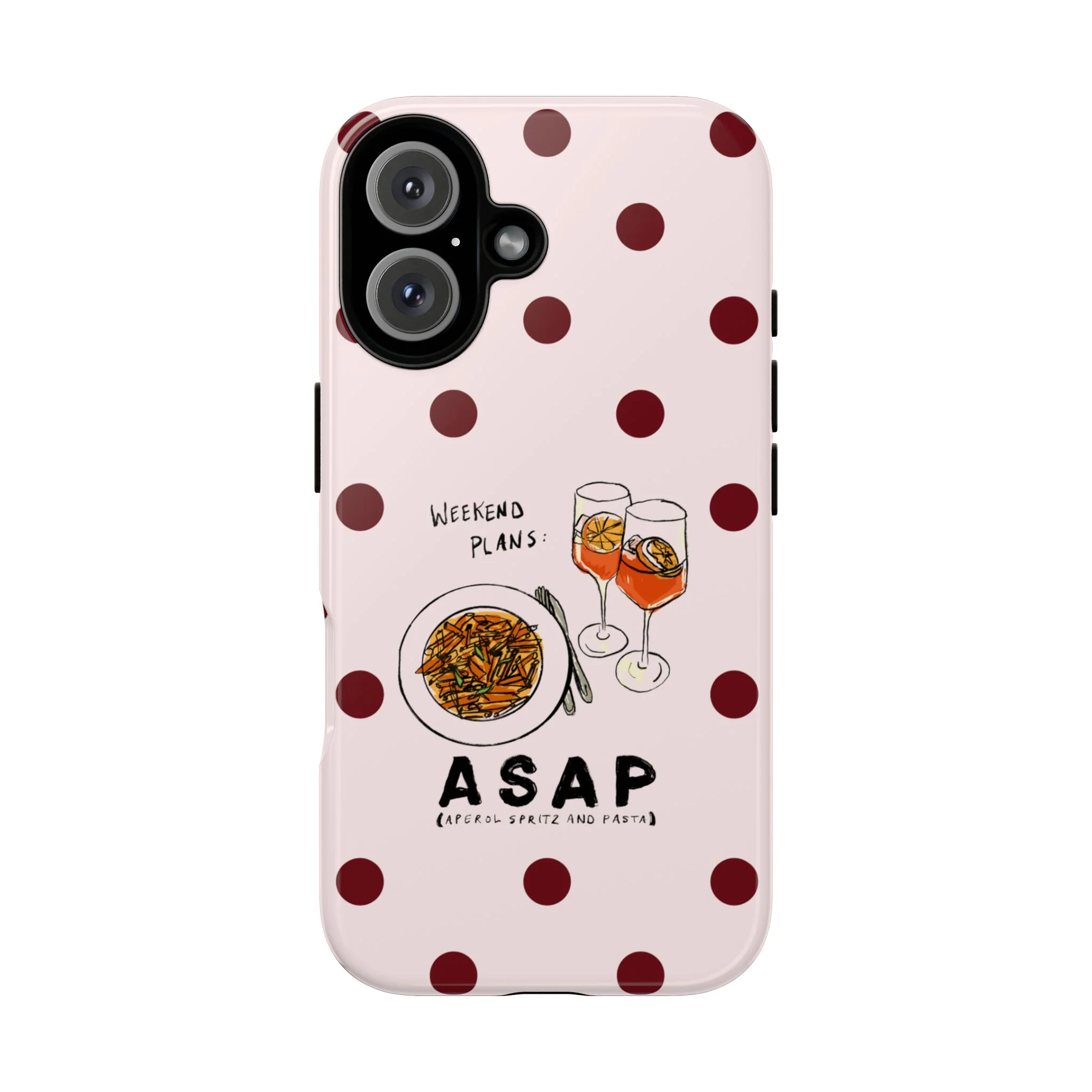 "Weekend Plans: ASAP" iPhone Case - Image 65