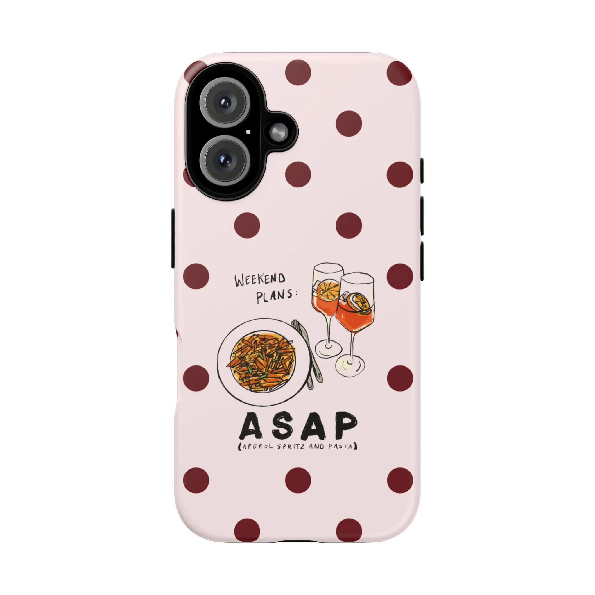 "Weekend Plans: ASAP" iPhone Case - Image 66