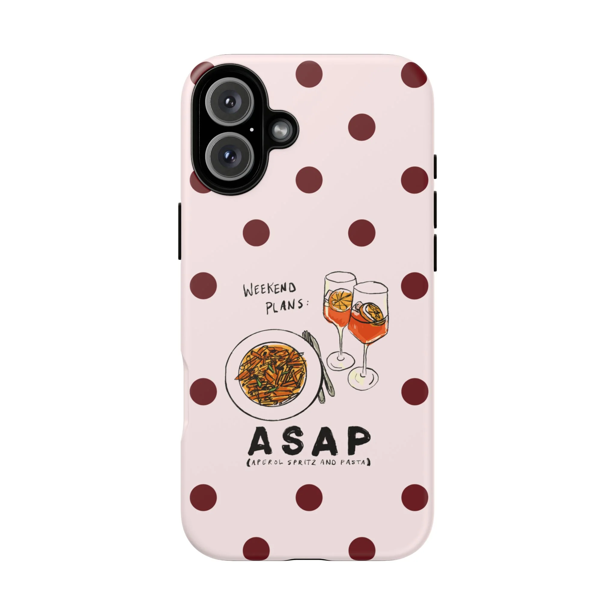 "Weekend Plans: ASAP" iPhone Case - Image 68