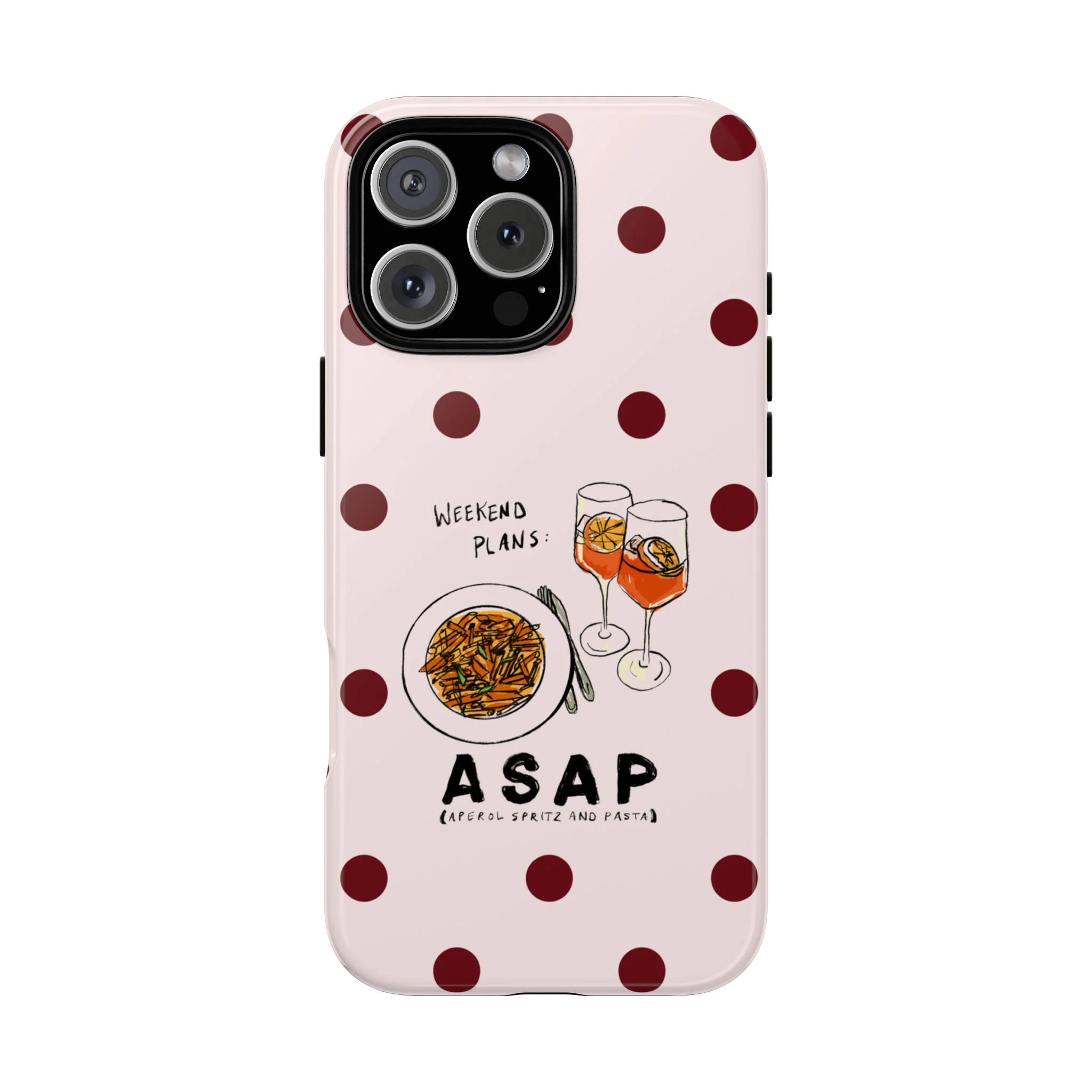 "Weekend Plans: ASAP" iPhone Case - Image 71