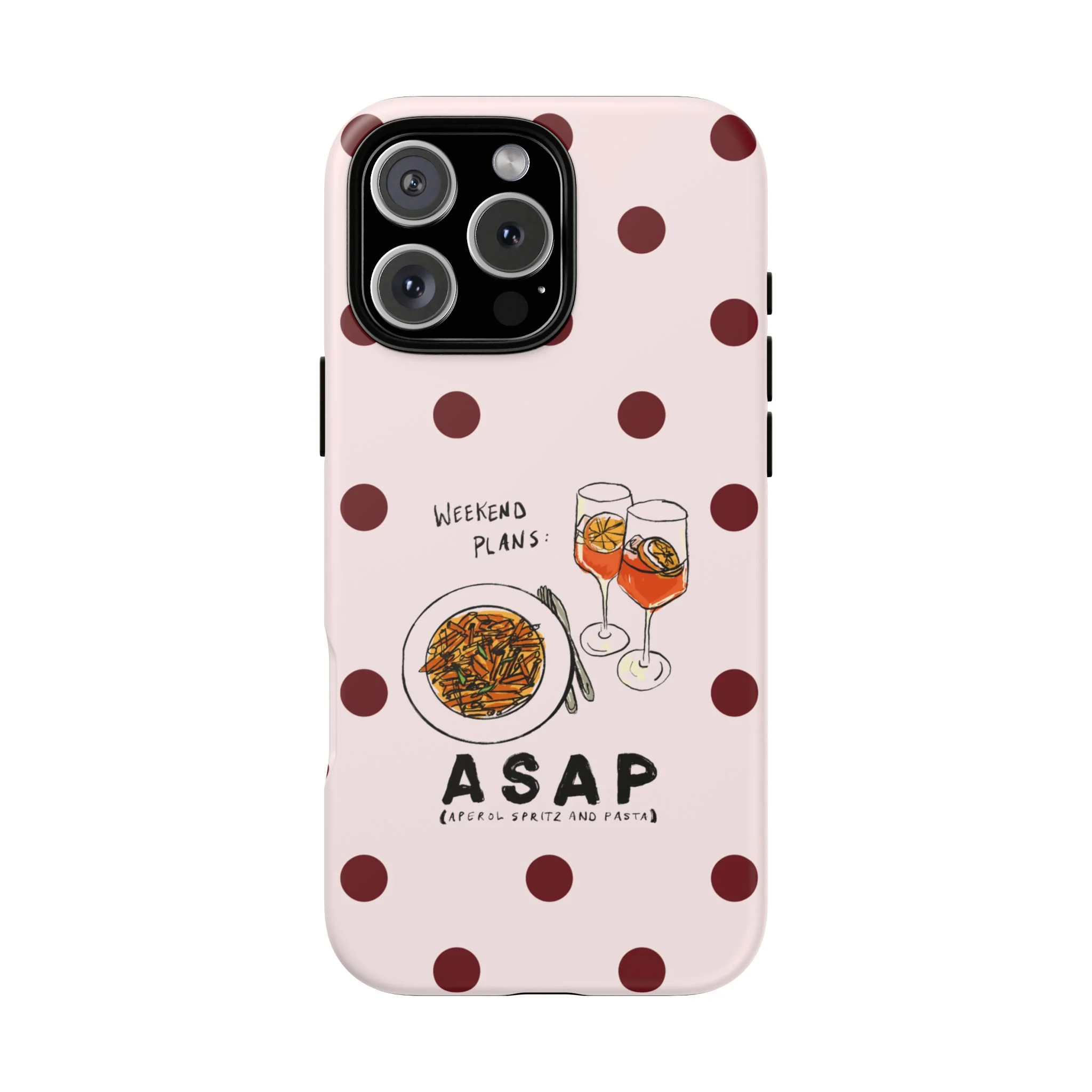 "Weekend Plans: ASAP" iPhone Case - Image 72