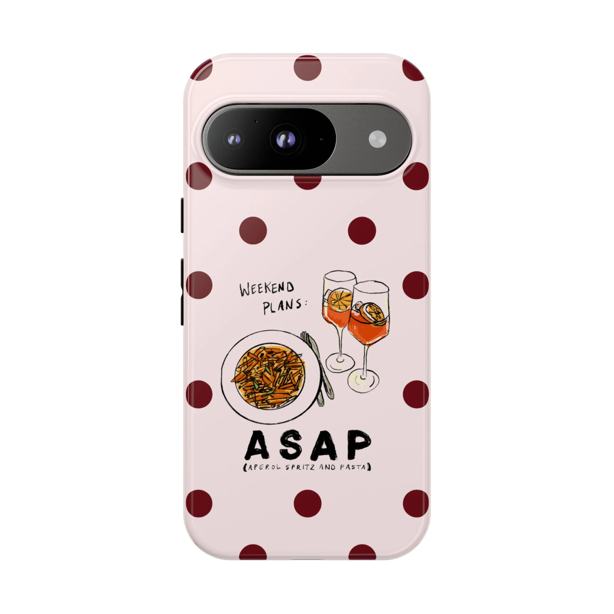 "Weekend Plans: ASAP" iPhone Case - Image 73