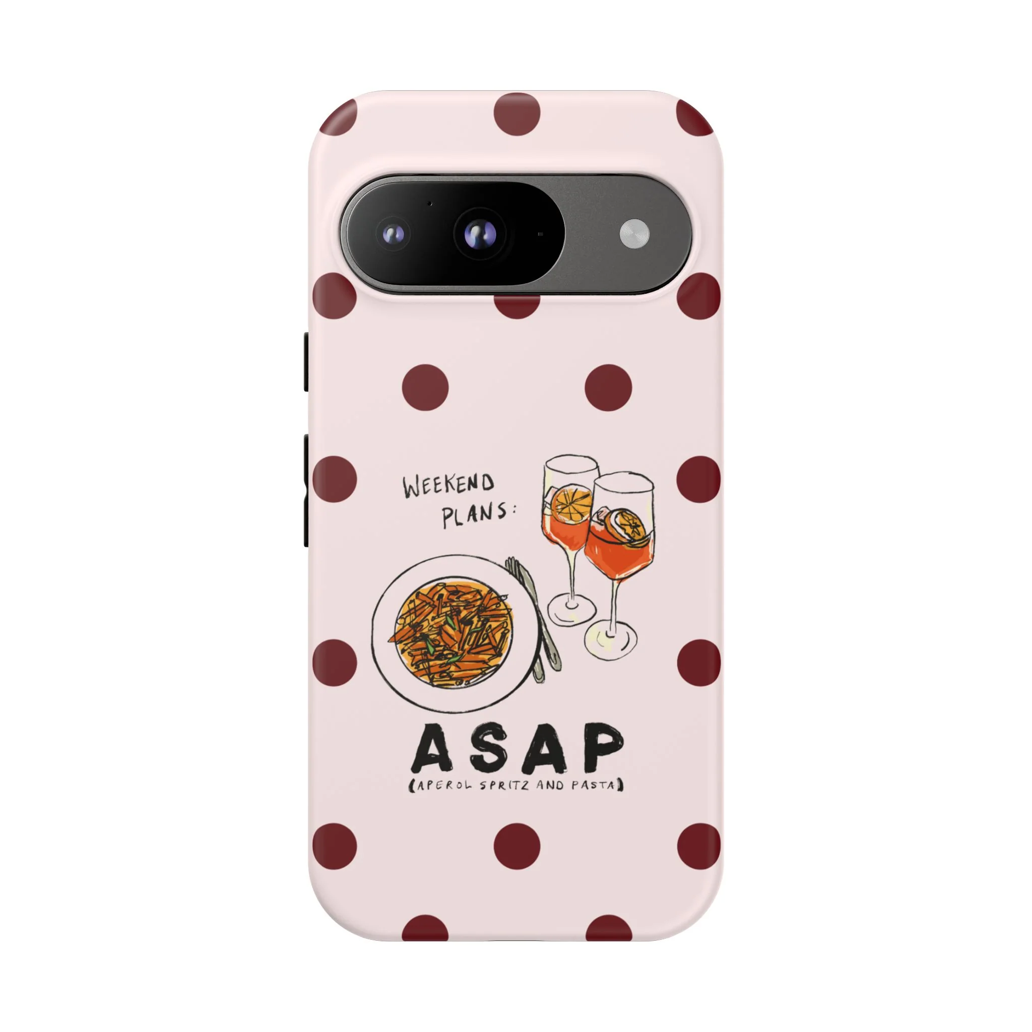 "Weekend Plans: ASAP" iPhone Case - Image 74