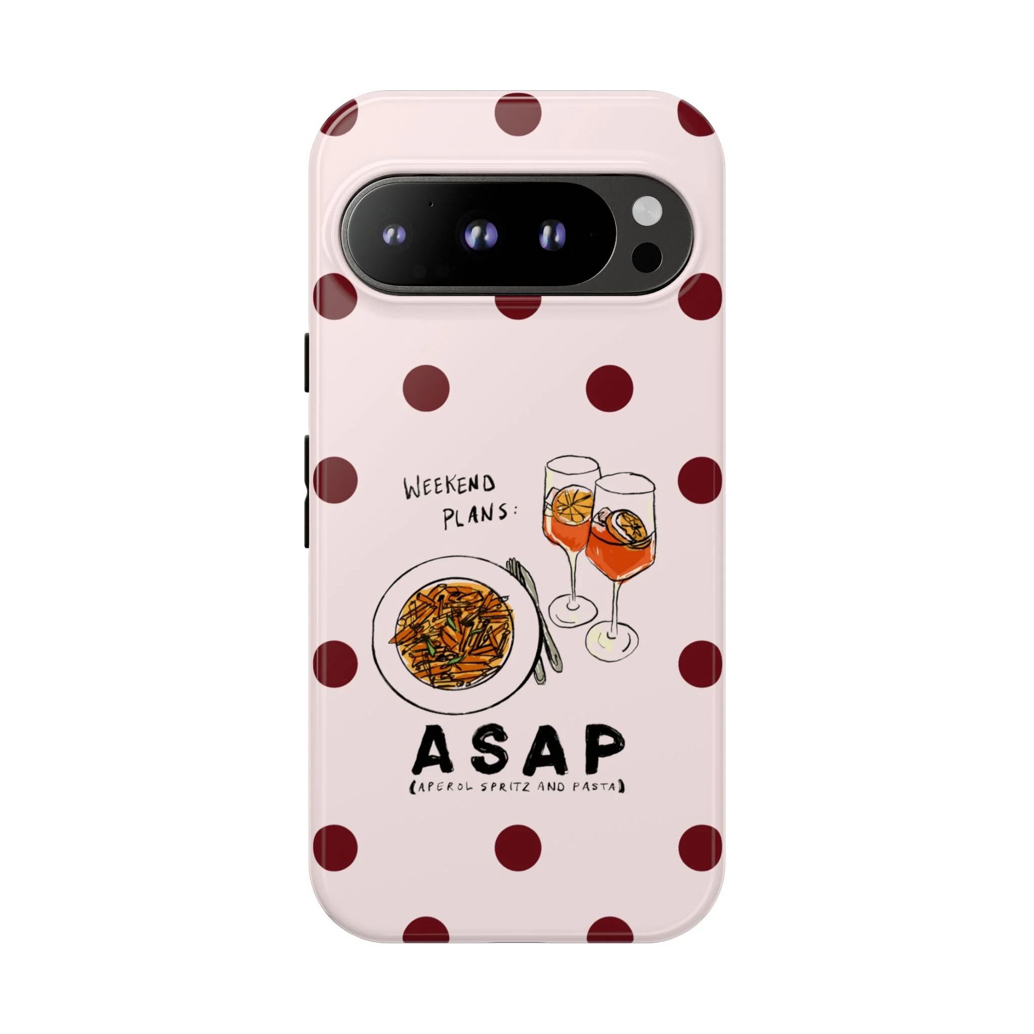 "Weekend Plans: ASAP" iPhone Case - Image 75