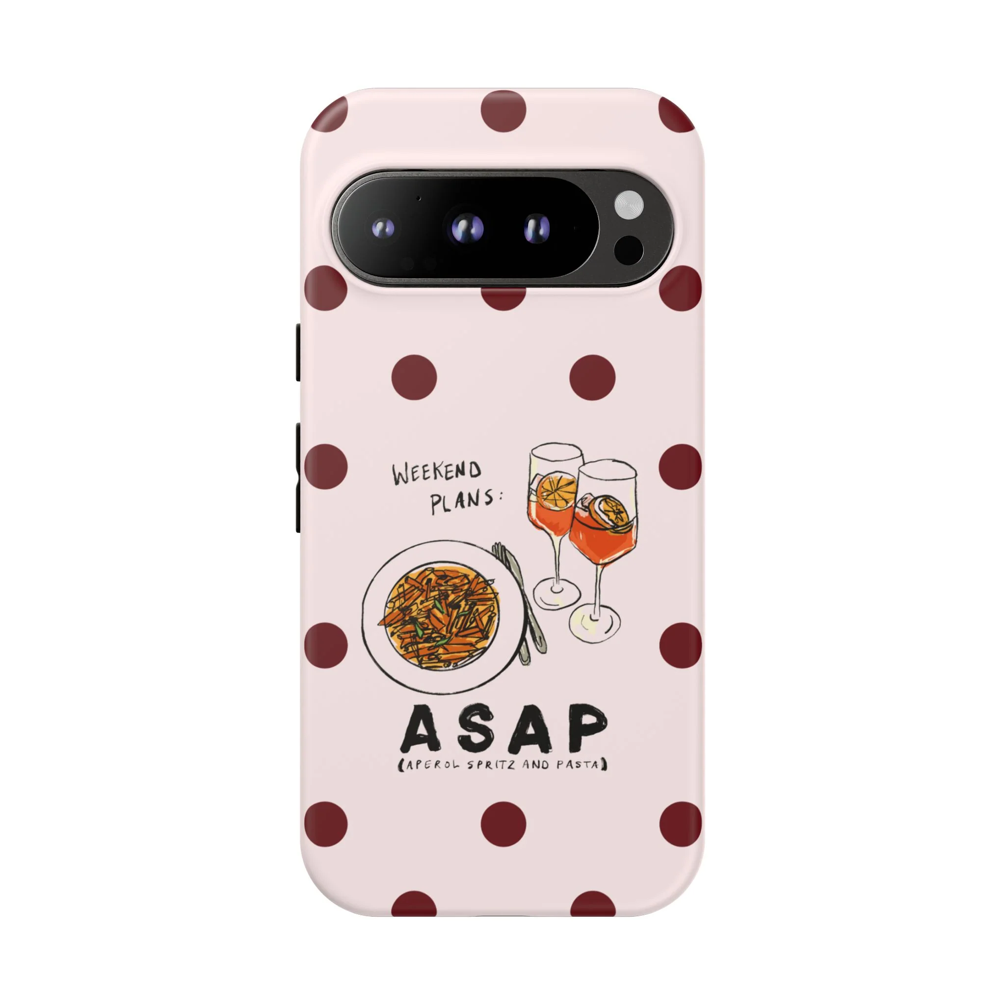 "Weekend Plans: ASAP" iPhone Case - Image 76