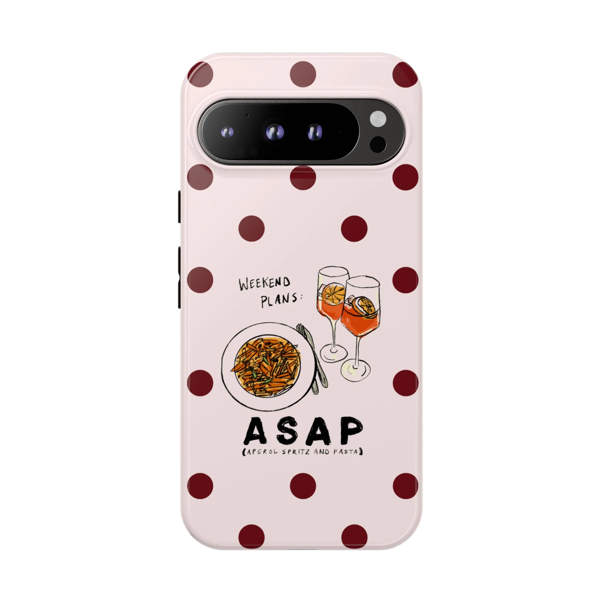 "Weekend Plans: ASAP" iPhone Case - Image 77