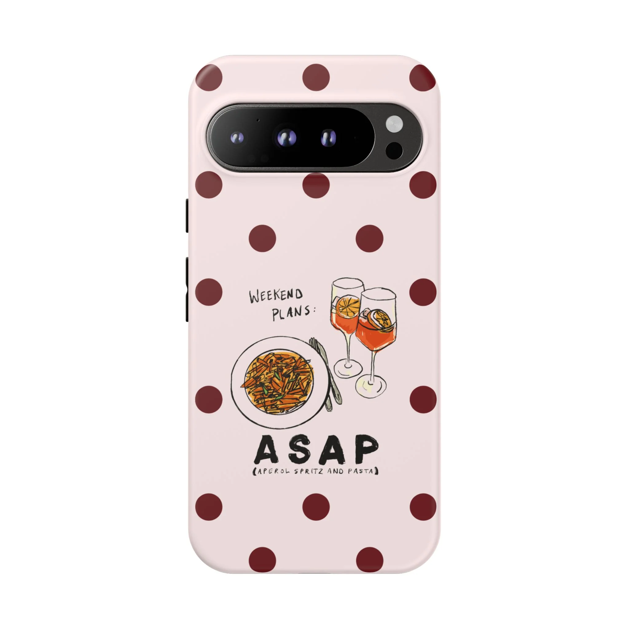 "Weekend Plans: ASAP" iPhone Case - Image 78
