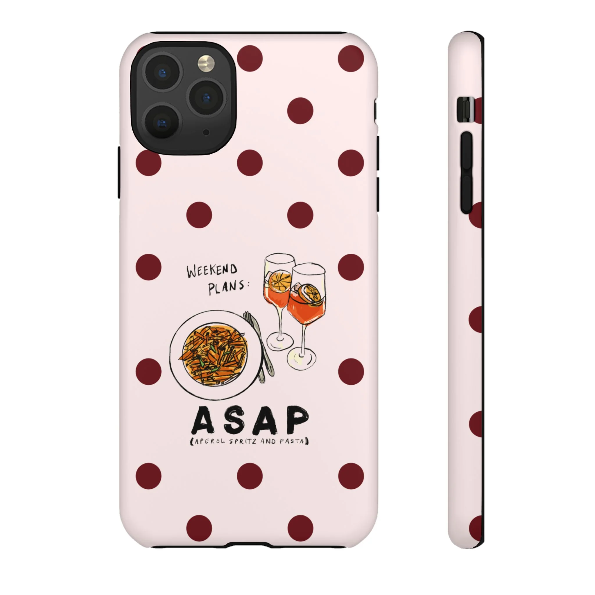 "Weekend Plans: ASAP" iPhone Case - Image 8