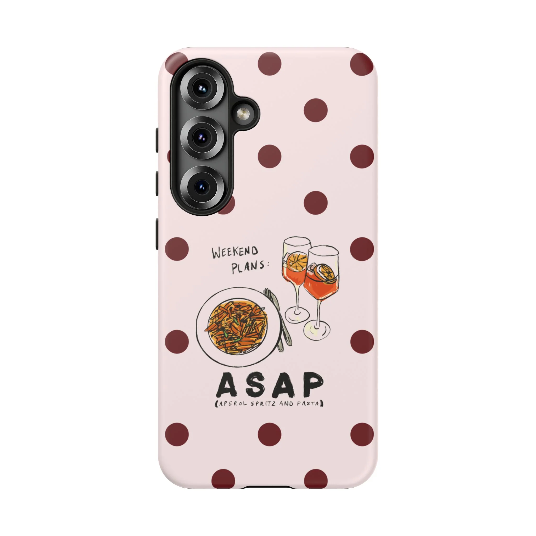 "Weekend Plans: ASAP" iPhone Case - Image 80