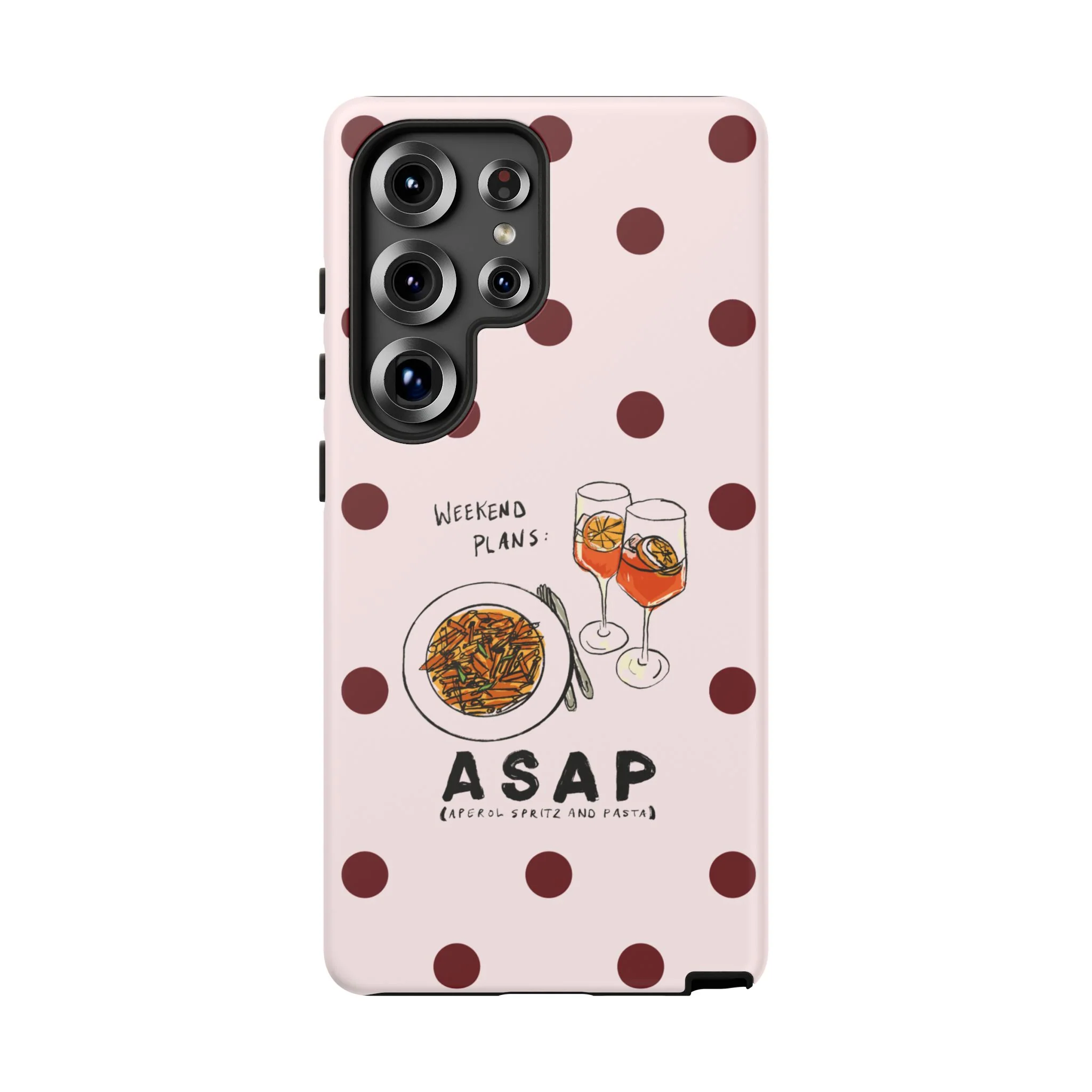 "Weekend Plans: ASAP" iPhone Case - Image 84